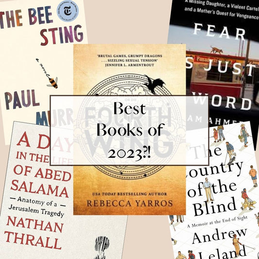 Best Books of 2023 Pt. 1