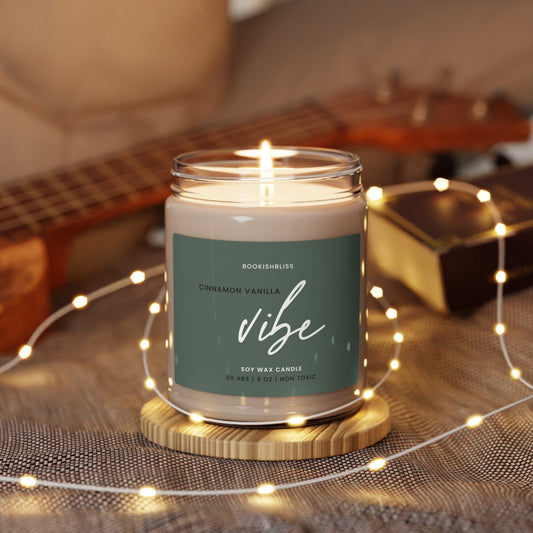 Cinnamon Vanilla - Vibe | Vegan Soy Wax Candle