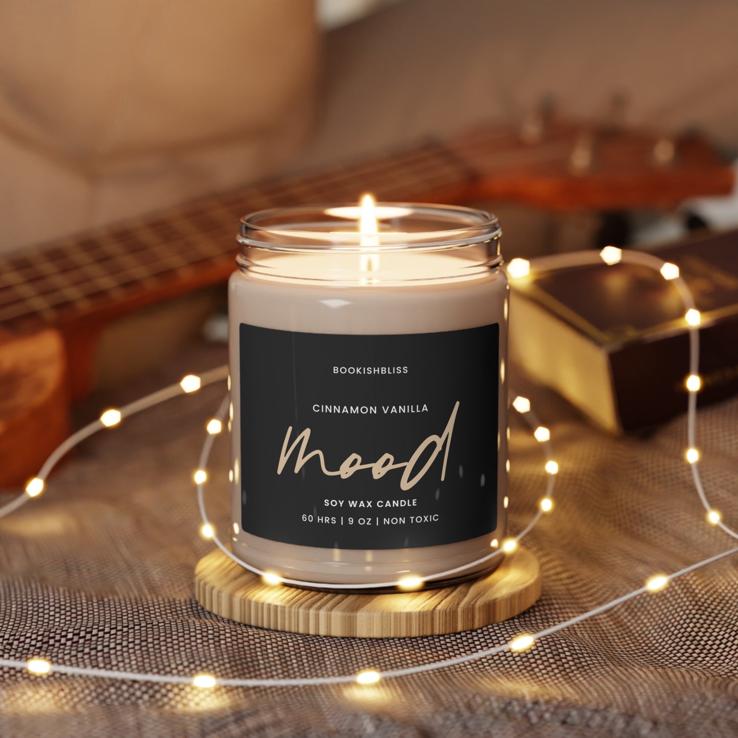 Cinnamon Vanilla - Mood | Vegan Soy Wax Candle