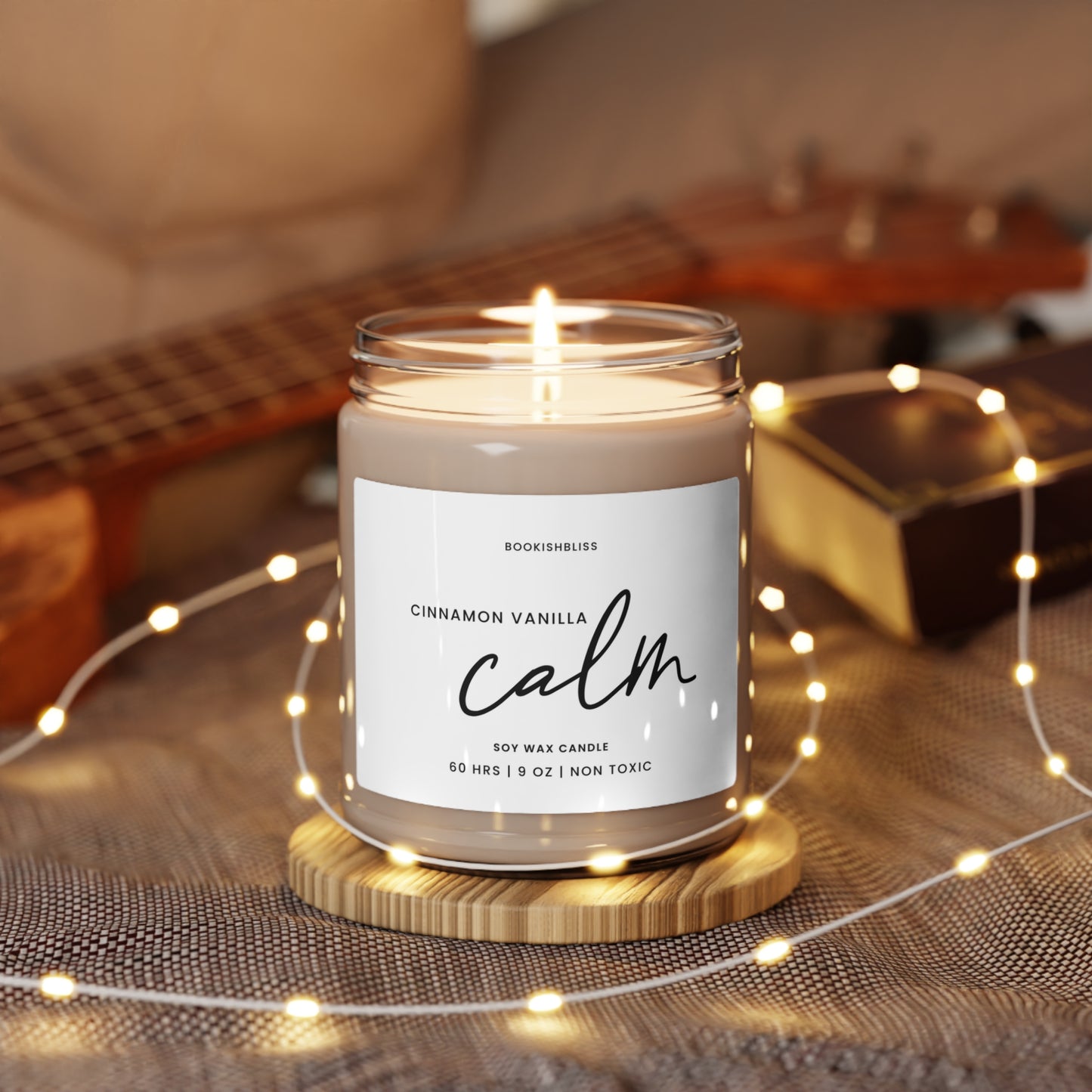 Cinnamon Vanilla - Calm | Vegan Soy Wax Candle