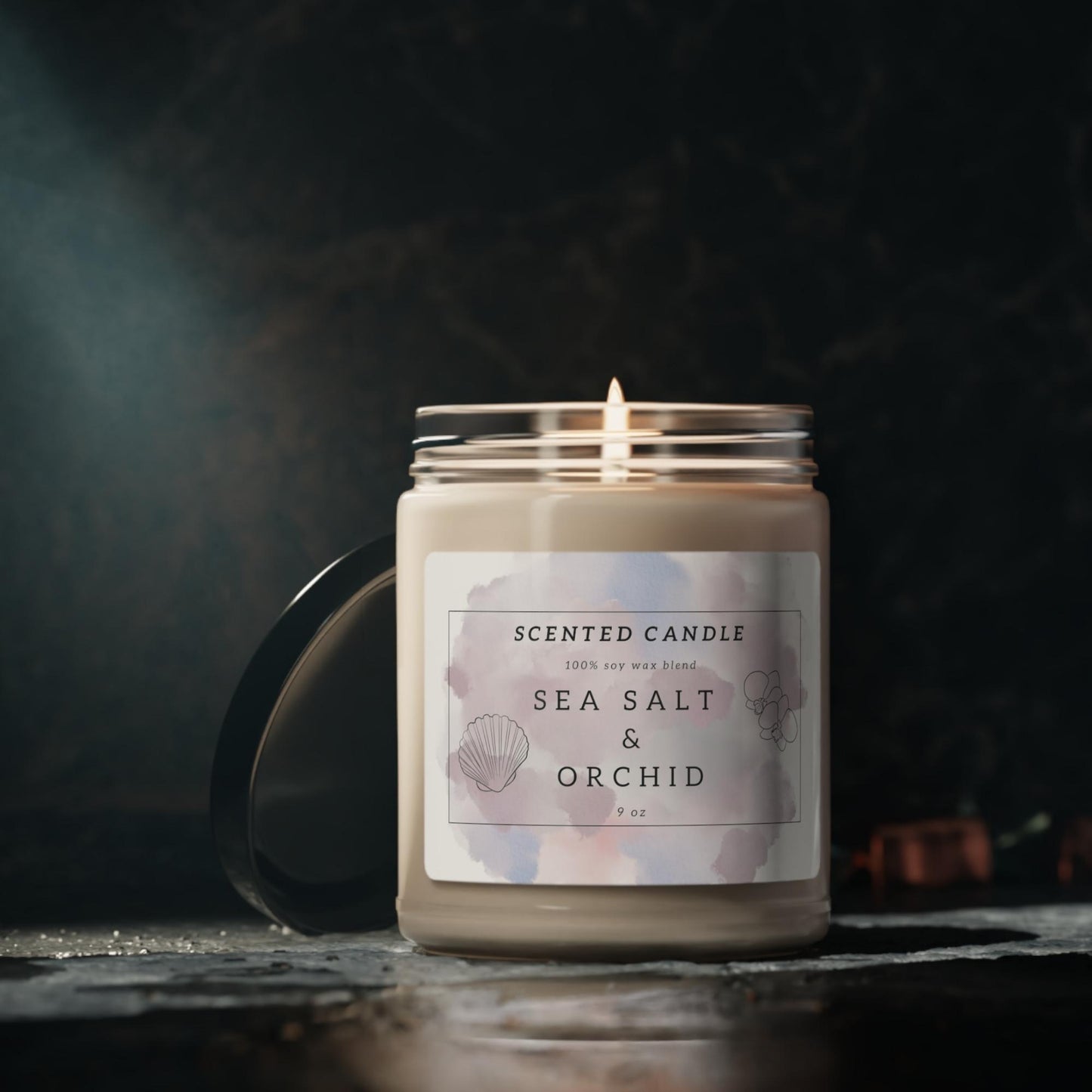 Sea Salt & Orchid Blank | Vegan Soy Candle