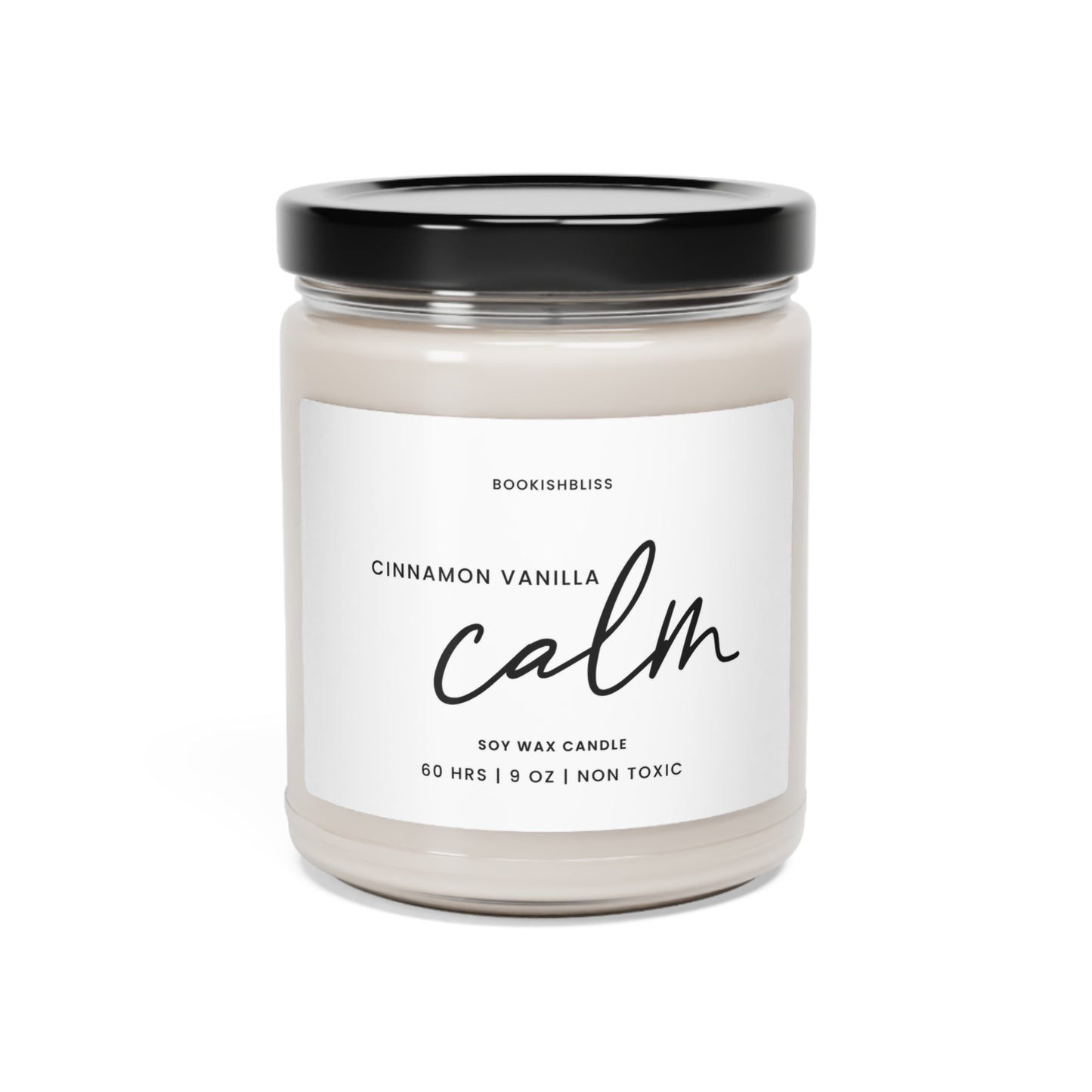 Cinnamon Vanilla - Calm | Vegan Soy Wax Candle