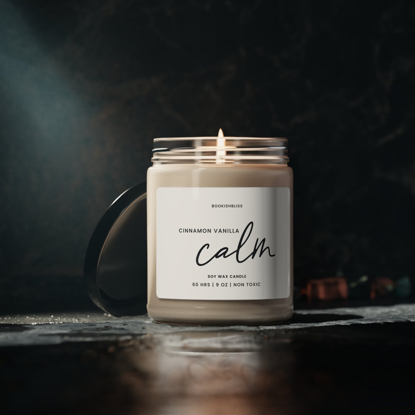 Cinnamon Vanilla - Calm | Vegan Soy Wax Candle