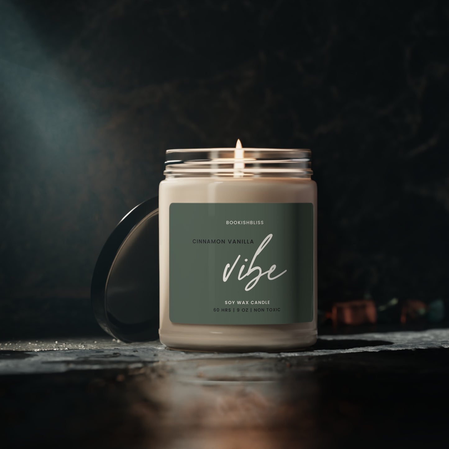 Cinnamon Vanilla - Vibe | Vegan Soy Wax Candle