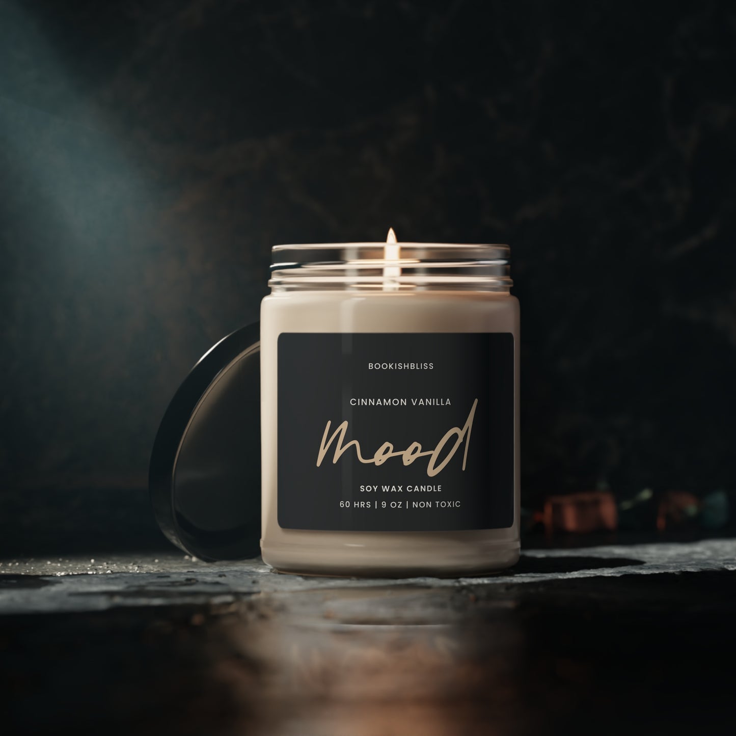 Cinnamon Vanilla - Mood | Vegan Soy Wax Candle