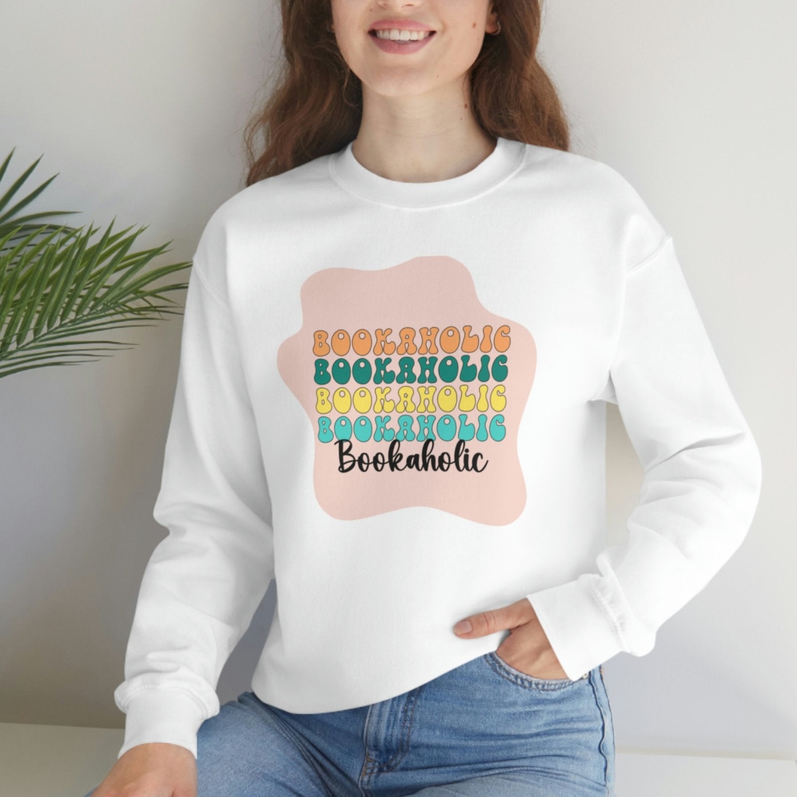 Bookaholic | Crewneck Sweatshirt - BookishBliss 