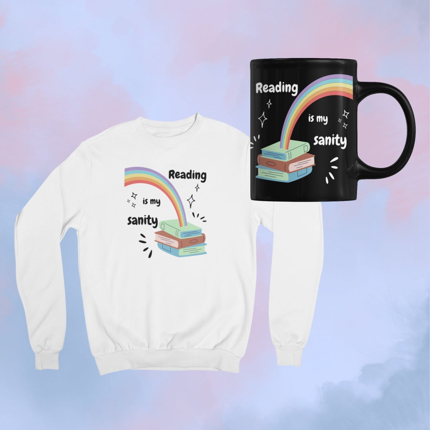 Reading is my Sanity I Crewneck Sweatshirt - BookishBliss 