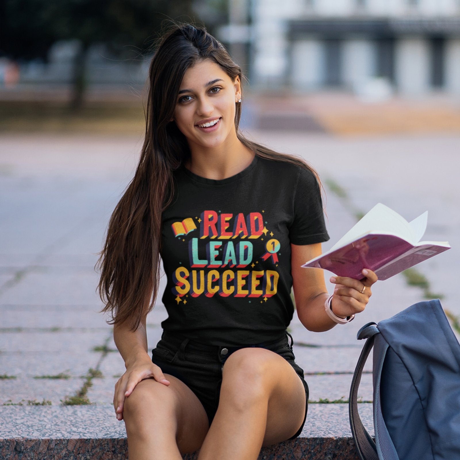 Read Lead Succeed T-Shirt - BookishBliss 