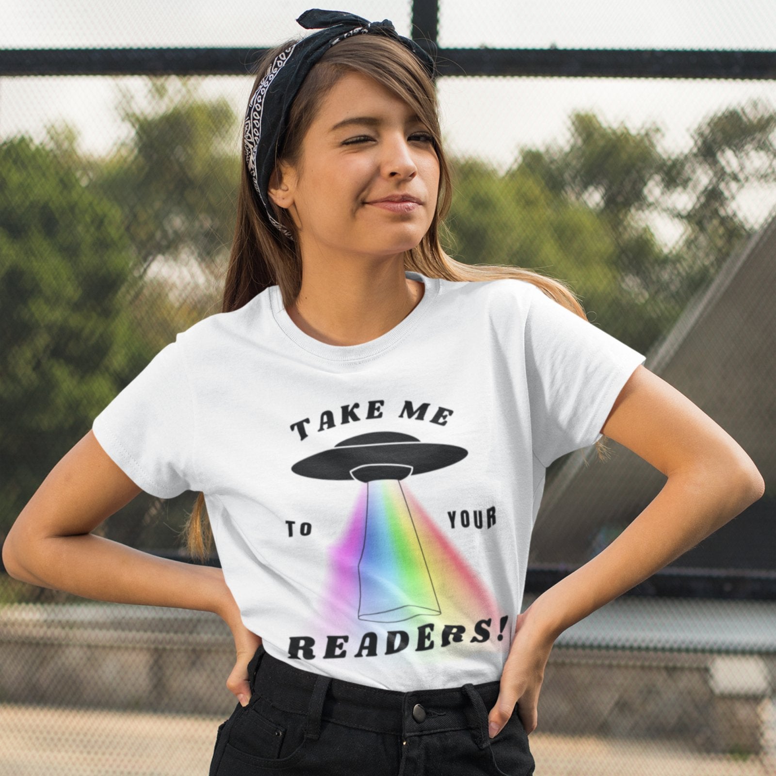 Take me to Your Readers T-Shirt - BookishBliss 