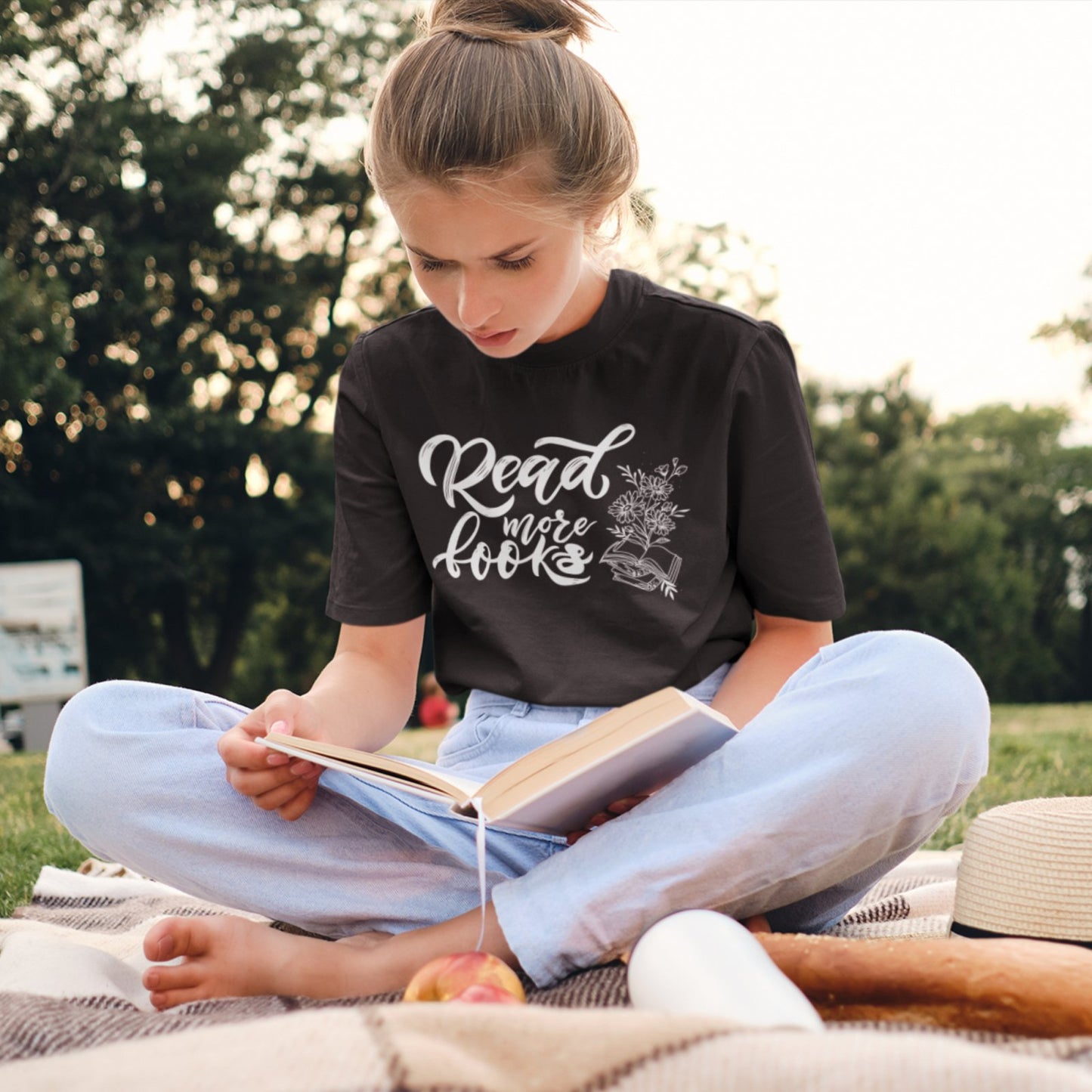 Read More Books Tee T-Shirt - BookishBliss 