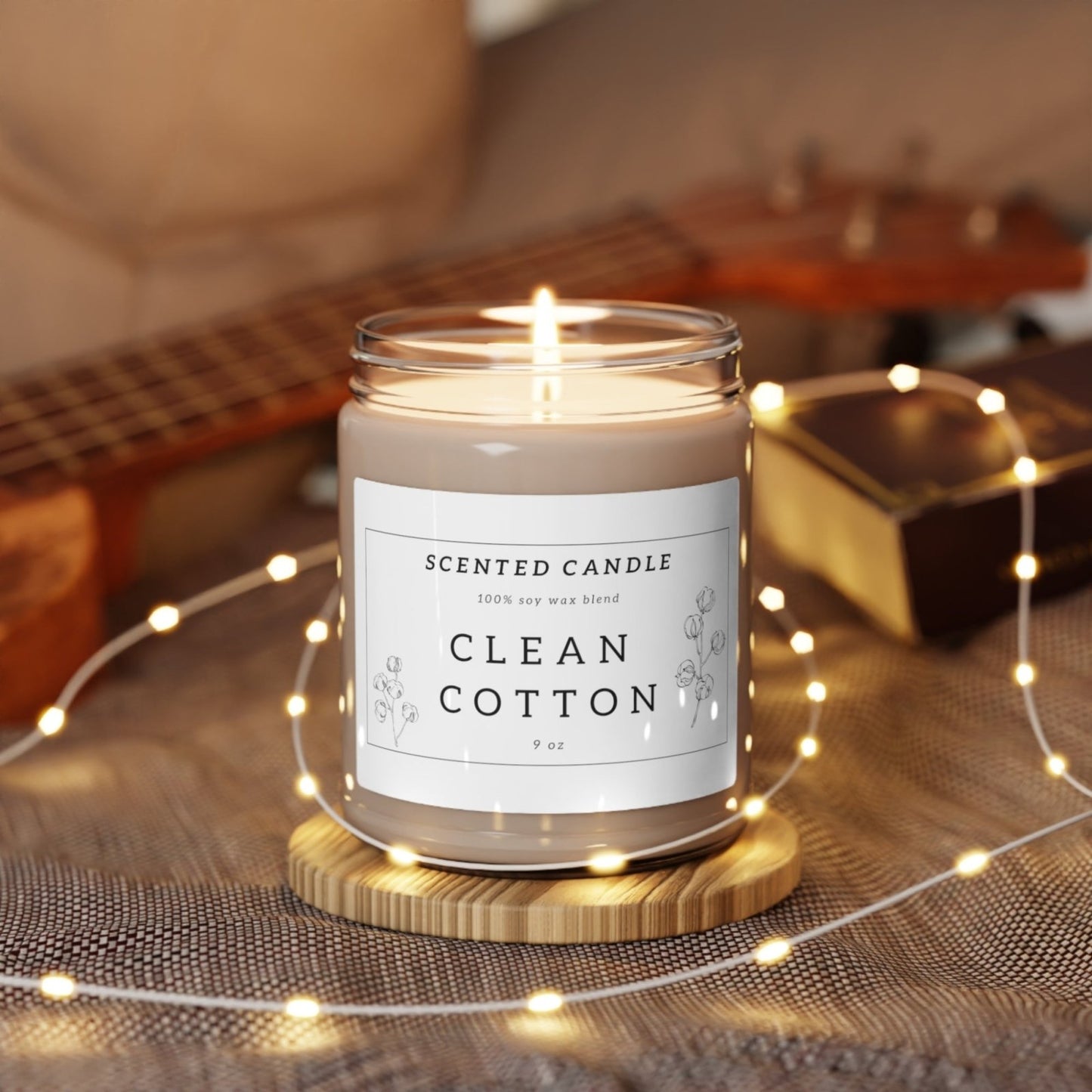 Clean Cotton | Vegan Soy Candle