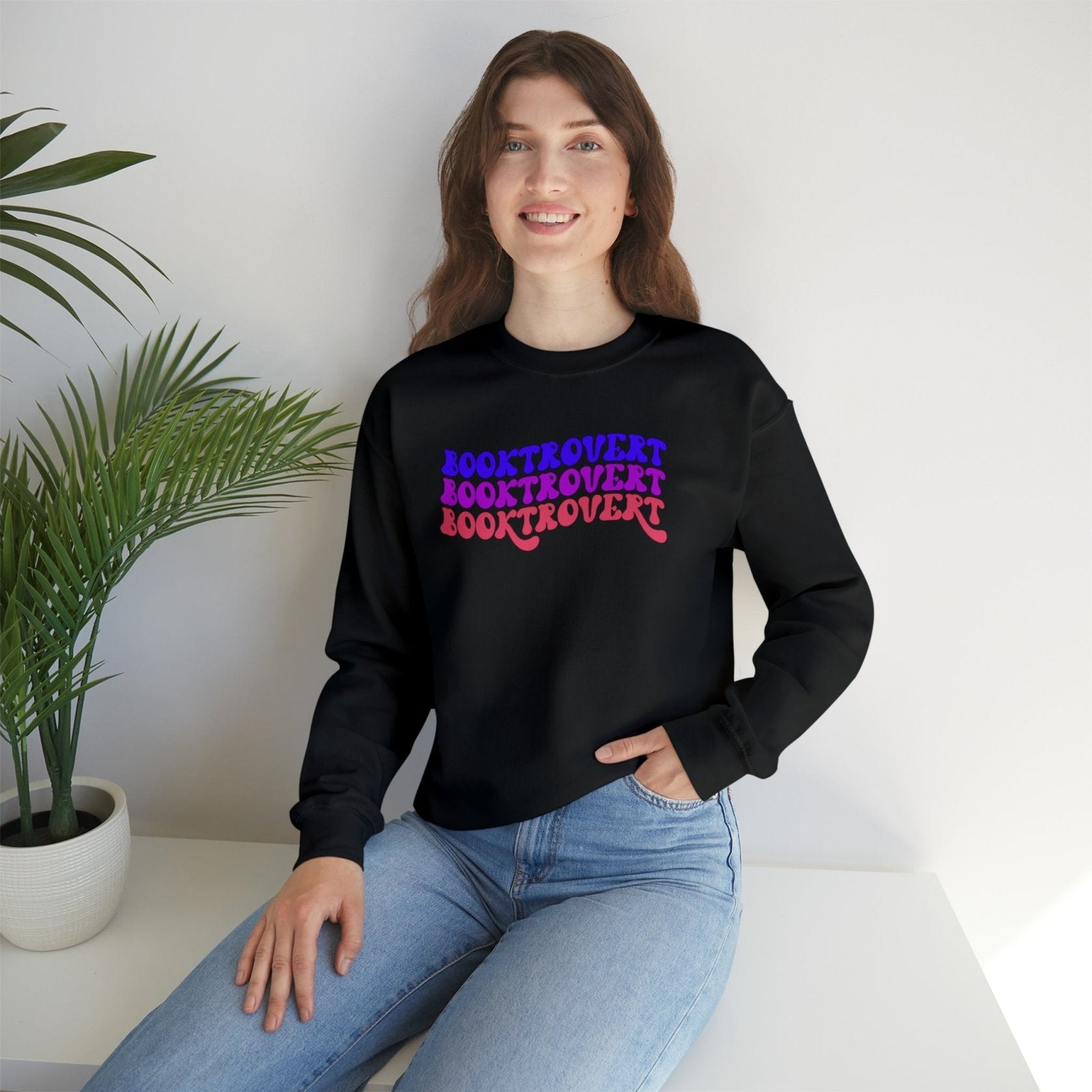 Booktrovert | Crewneck Sweatshirt - BookishBliss 