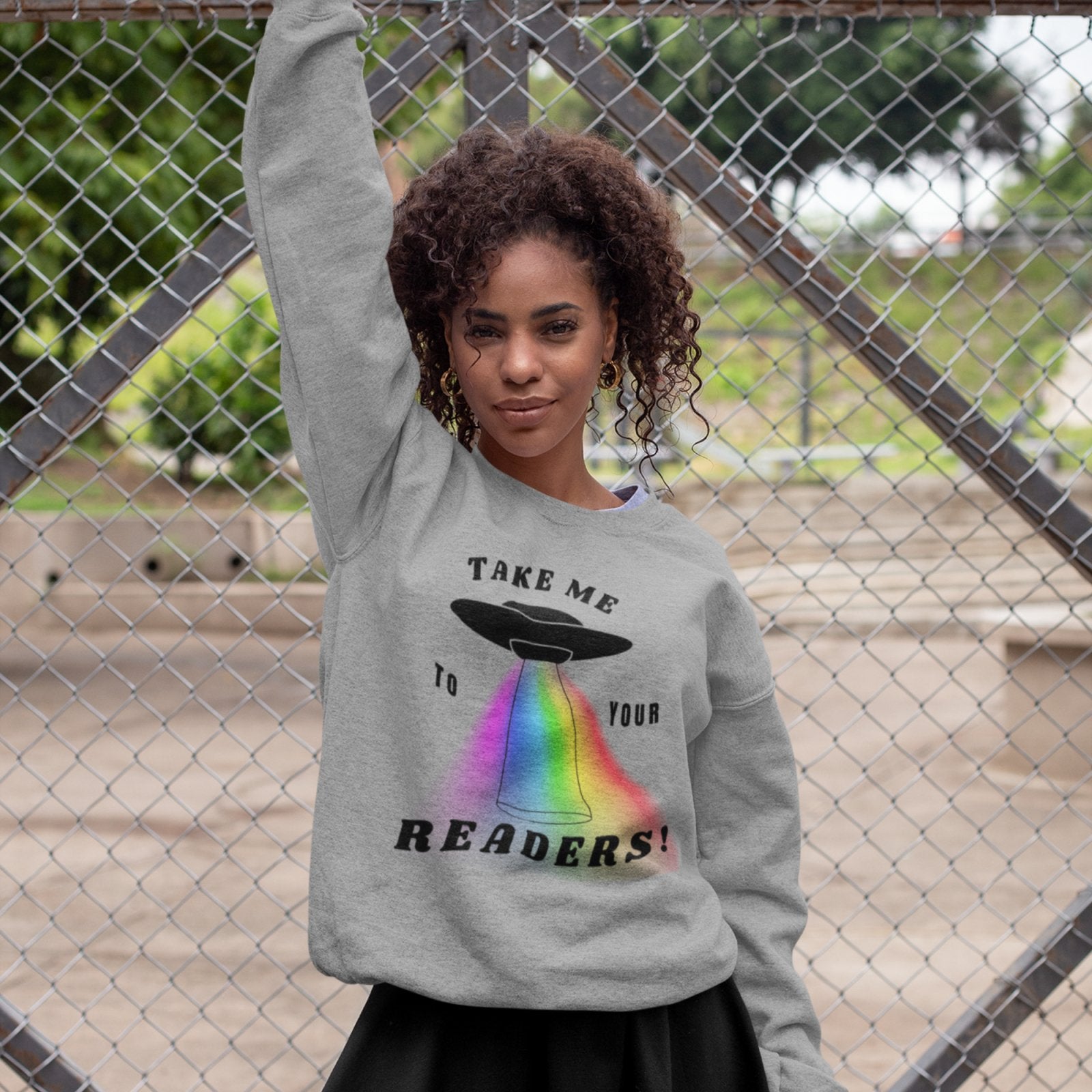 Take me to Your Readers I Crewneck Sweatshirt - BookishBliss 