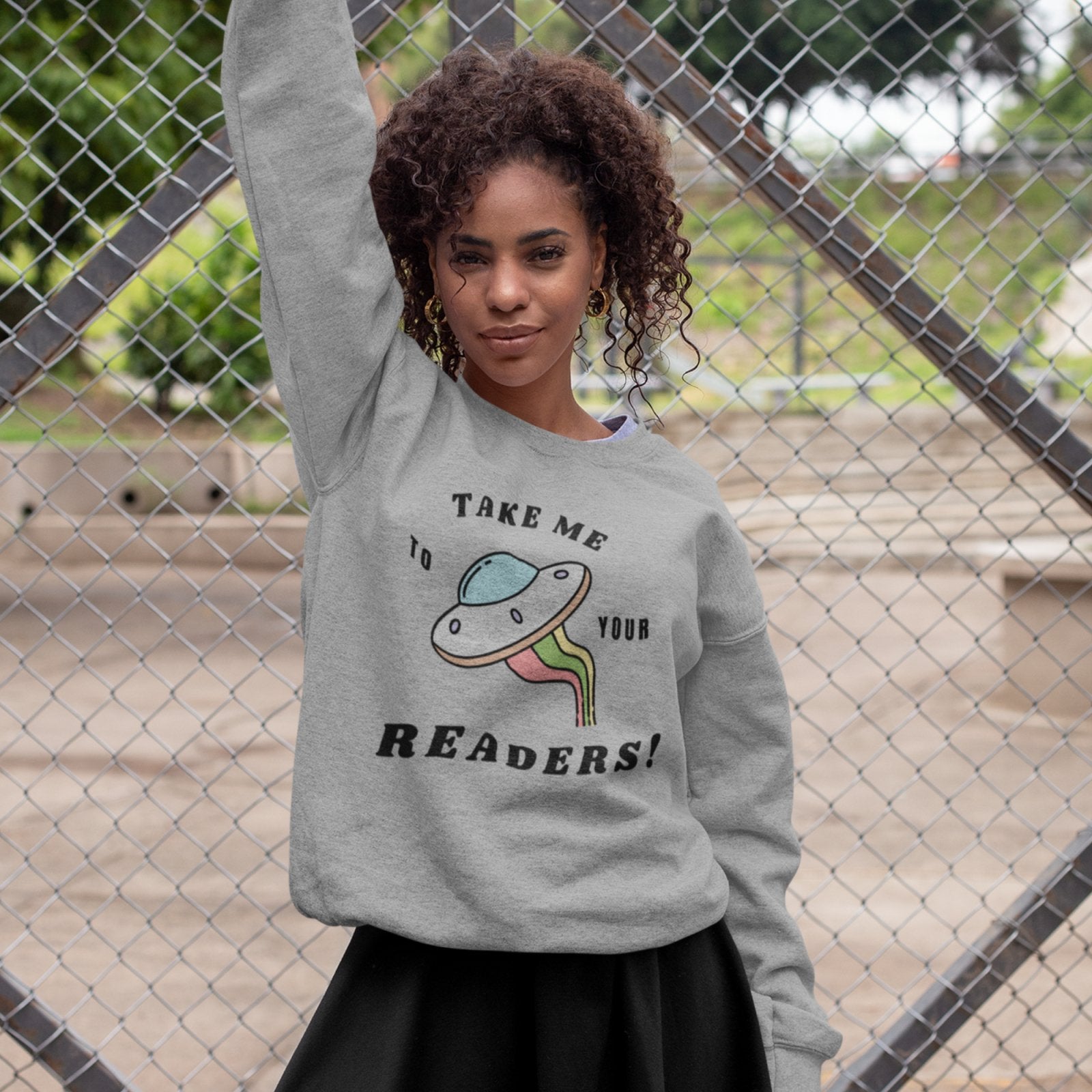 Take me to your Readers I Crewneck Sweatshirt - BookishBliss 