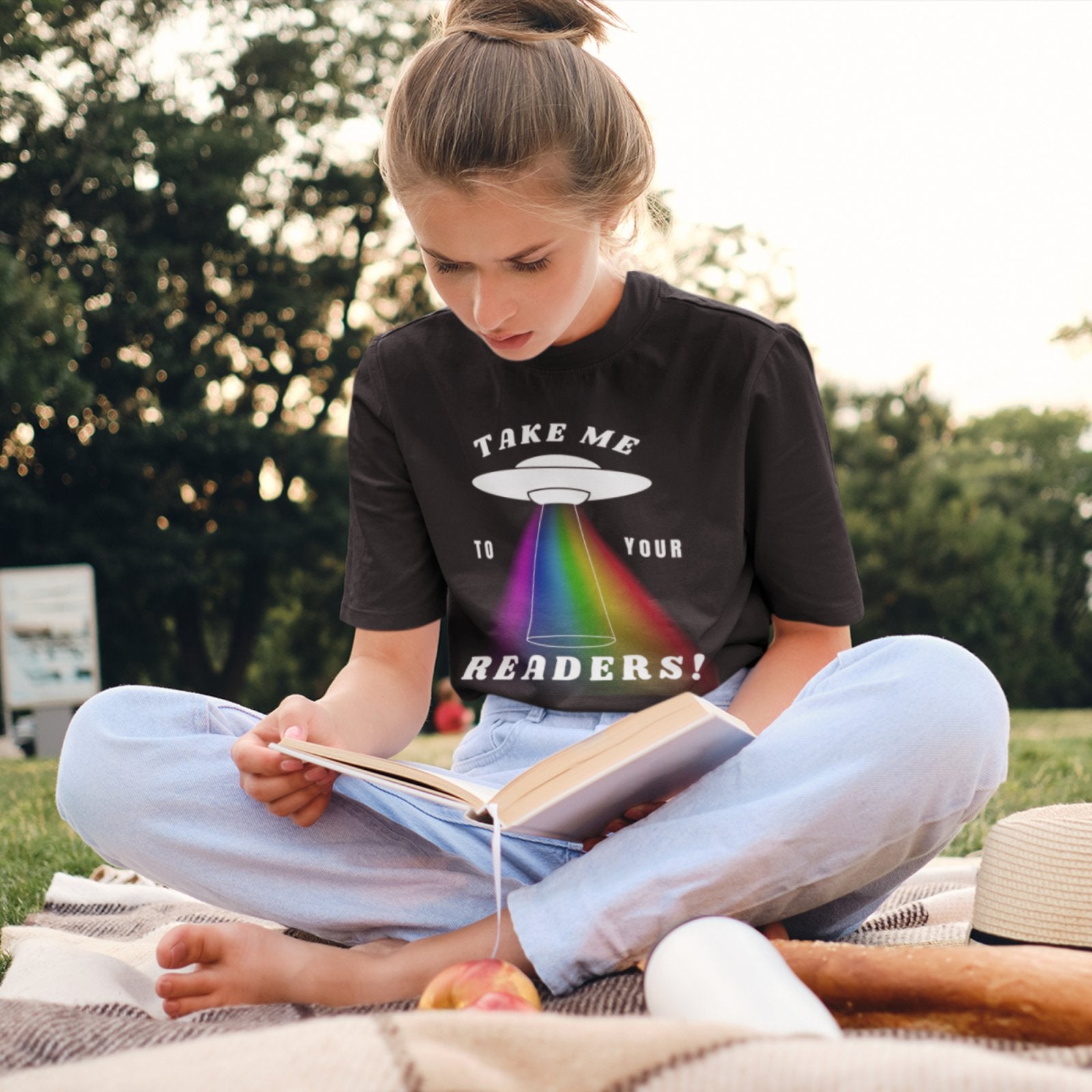 Take me to Your Readers T-Shirt - BookishBliss 