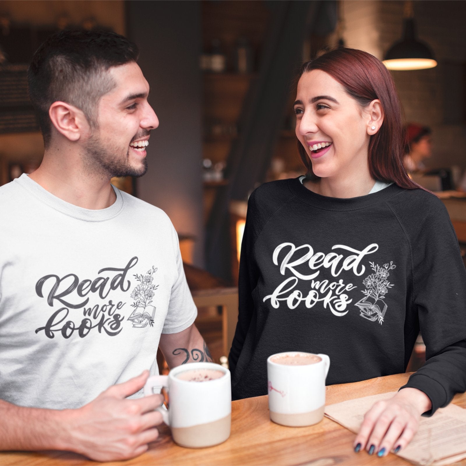 Read More Books I Crewneck Sweatshirt - BookishBliss 