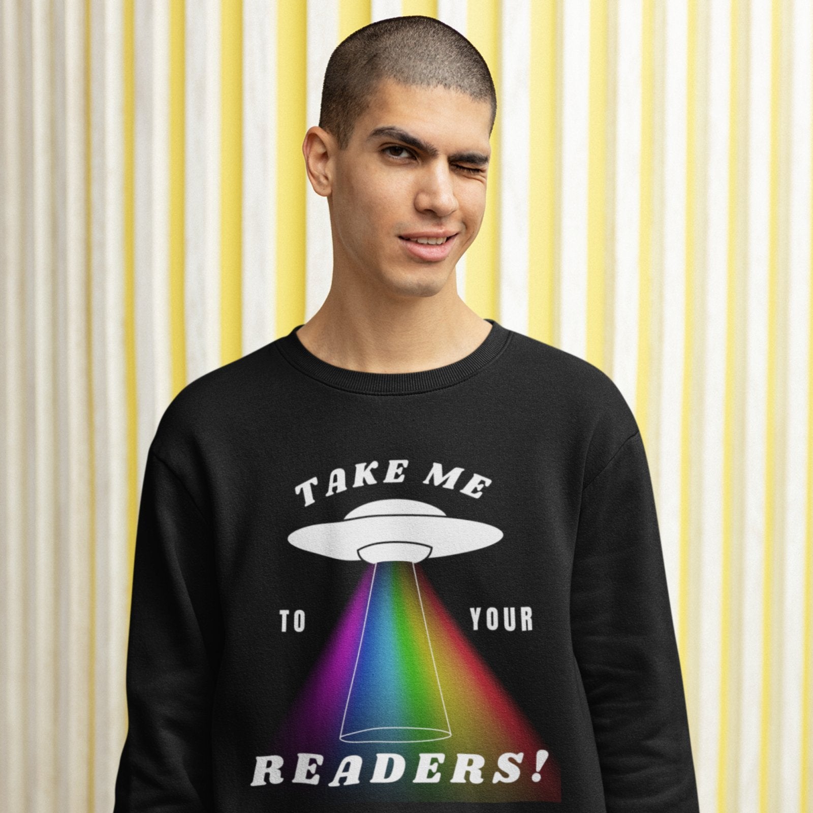 Take me to Your Readers I Crewneck Sweatshirt - BookishBliss 