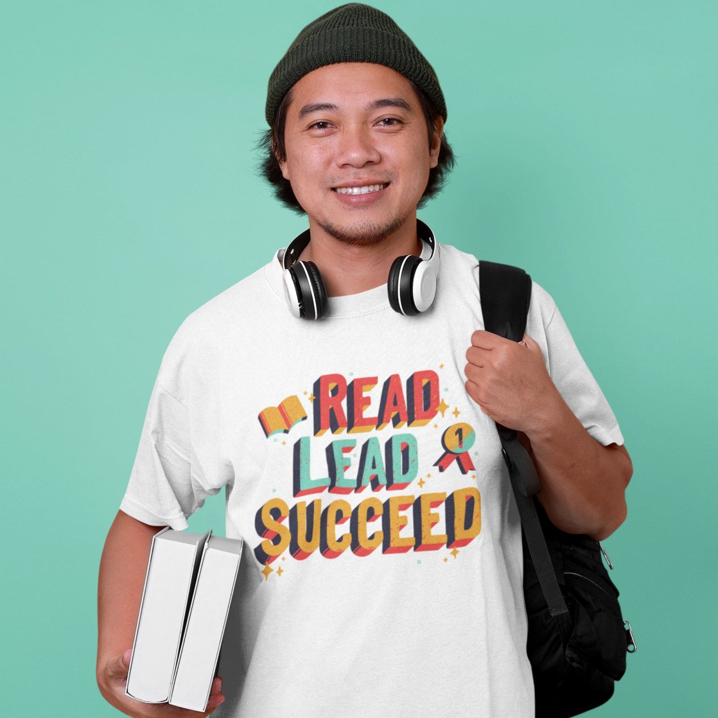 Read Lead Succeed T-Shirt - BookishBliss 