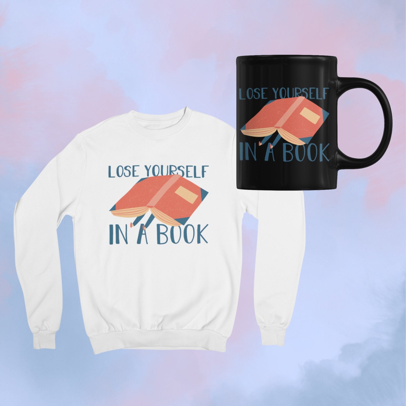 Lose Yourself in a Book I Crewneck Sweatshirt - BookishBliss 