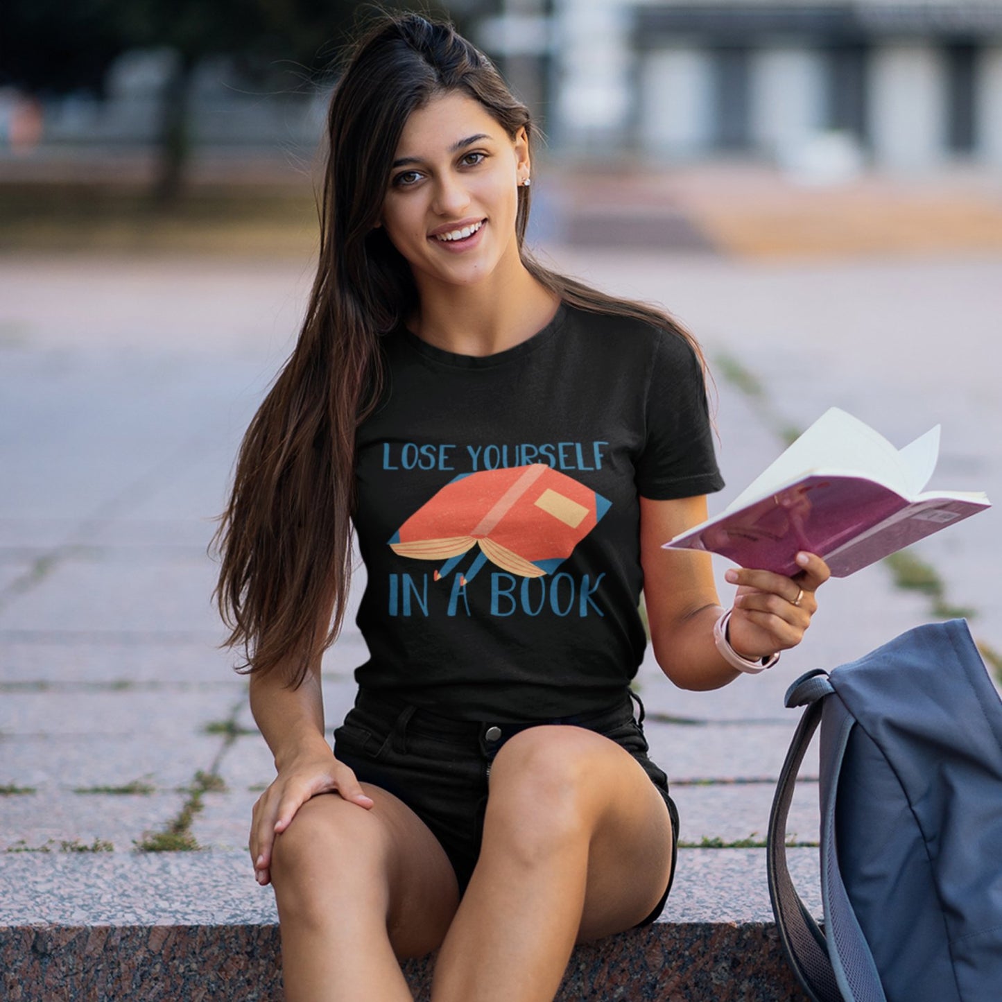 Lose Yourself in a Book | T-Shirt - BookishBliss 