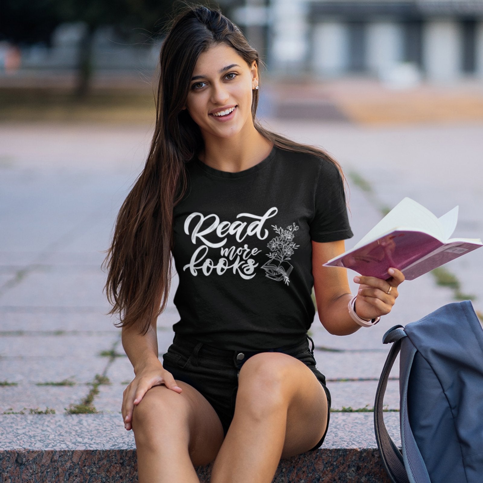 Read More Books Tee T-Shirt - BookishBliss 