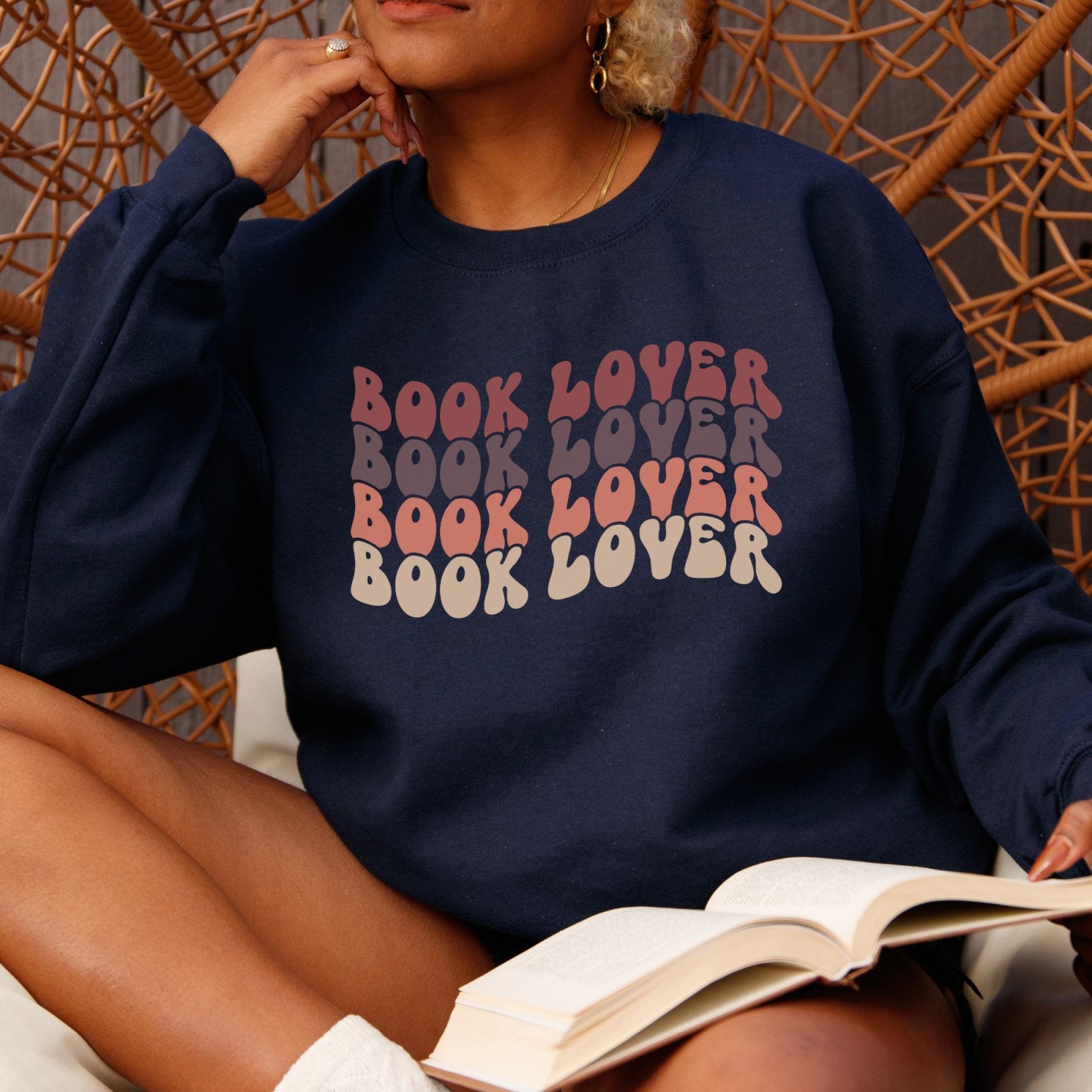 Book Lover | Crewneck Sweatshirt - BookishBliss 