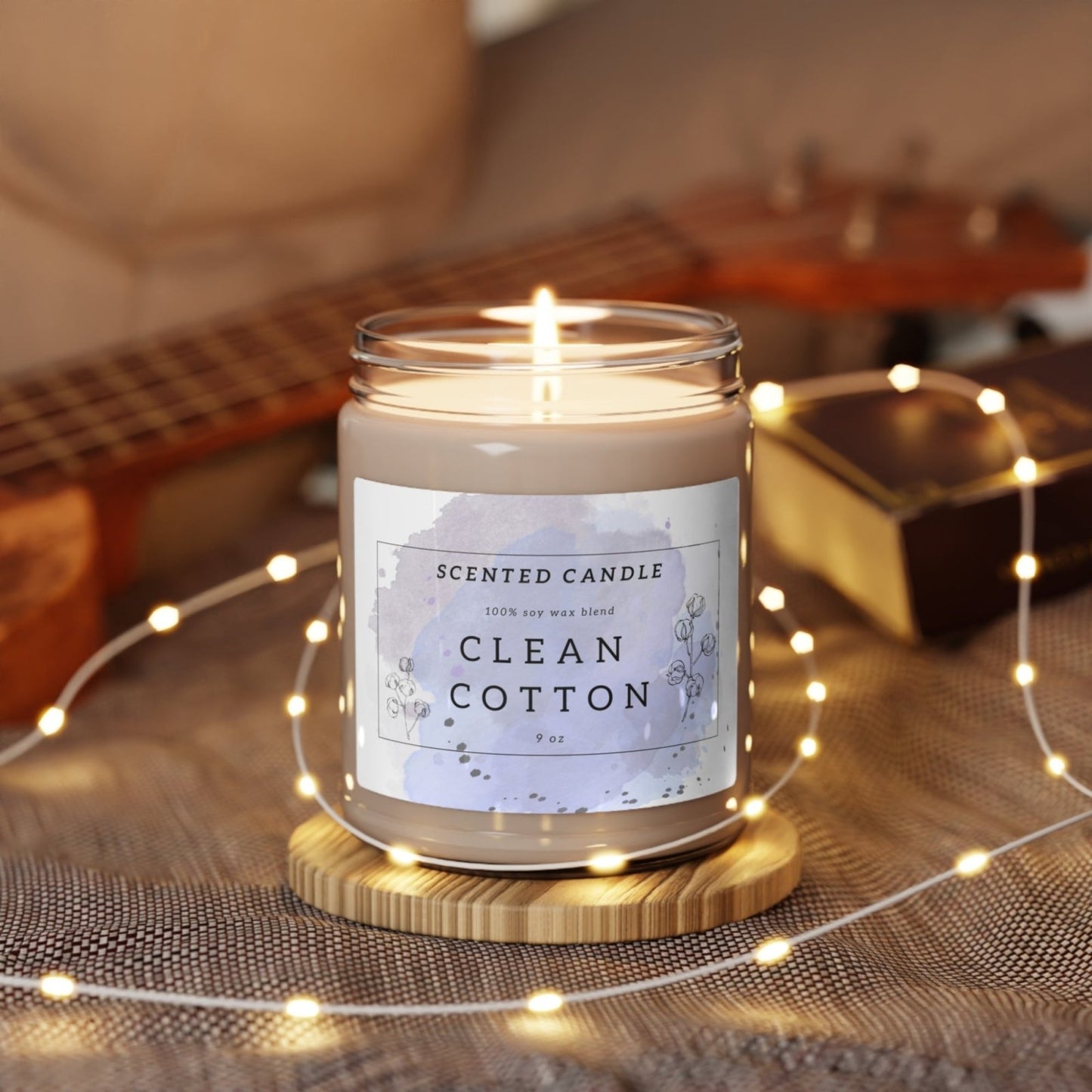 Clean Cotton | Vegan Soy Candle