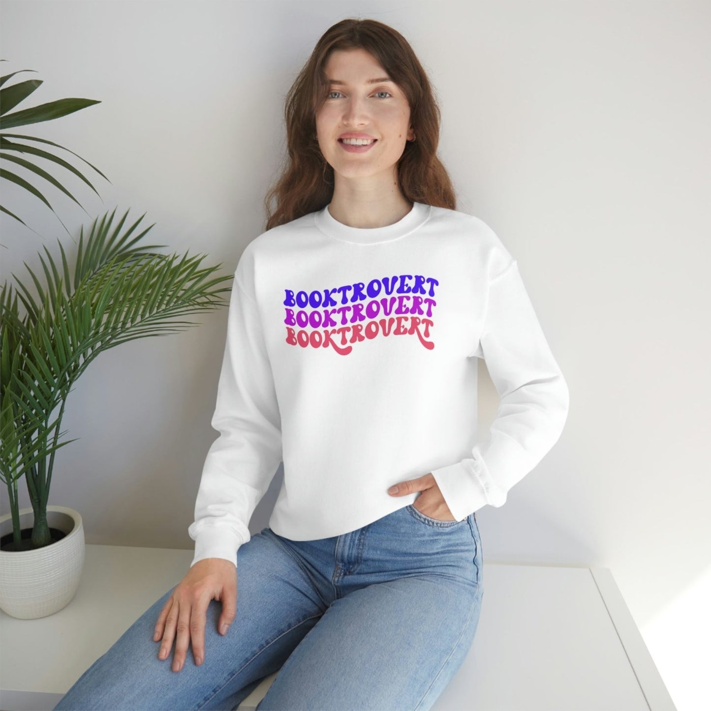 Booktrovert | Crewneck Sweatshirt - BookishBliss 