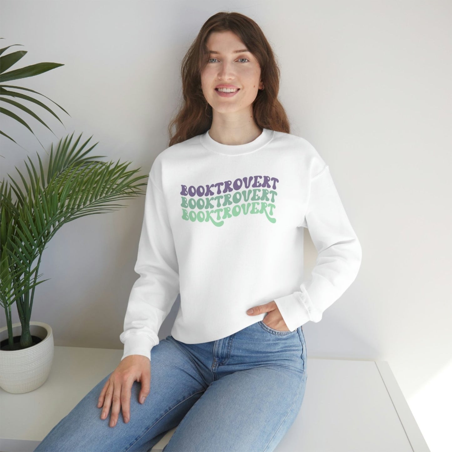 Booktrovert | Crewneck Sweatshirt - BookishBliss 