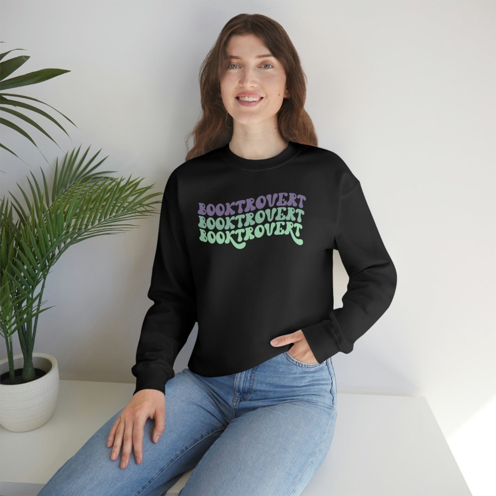 Booktrovert | Crewneck Sweatshirt - BookishBliss 