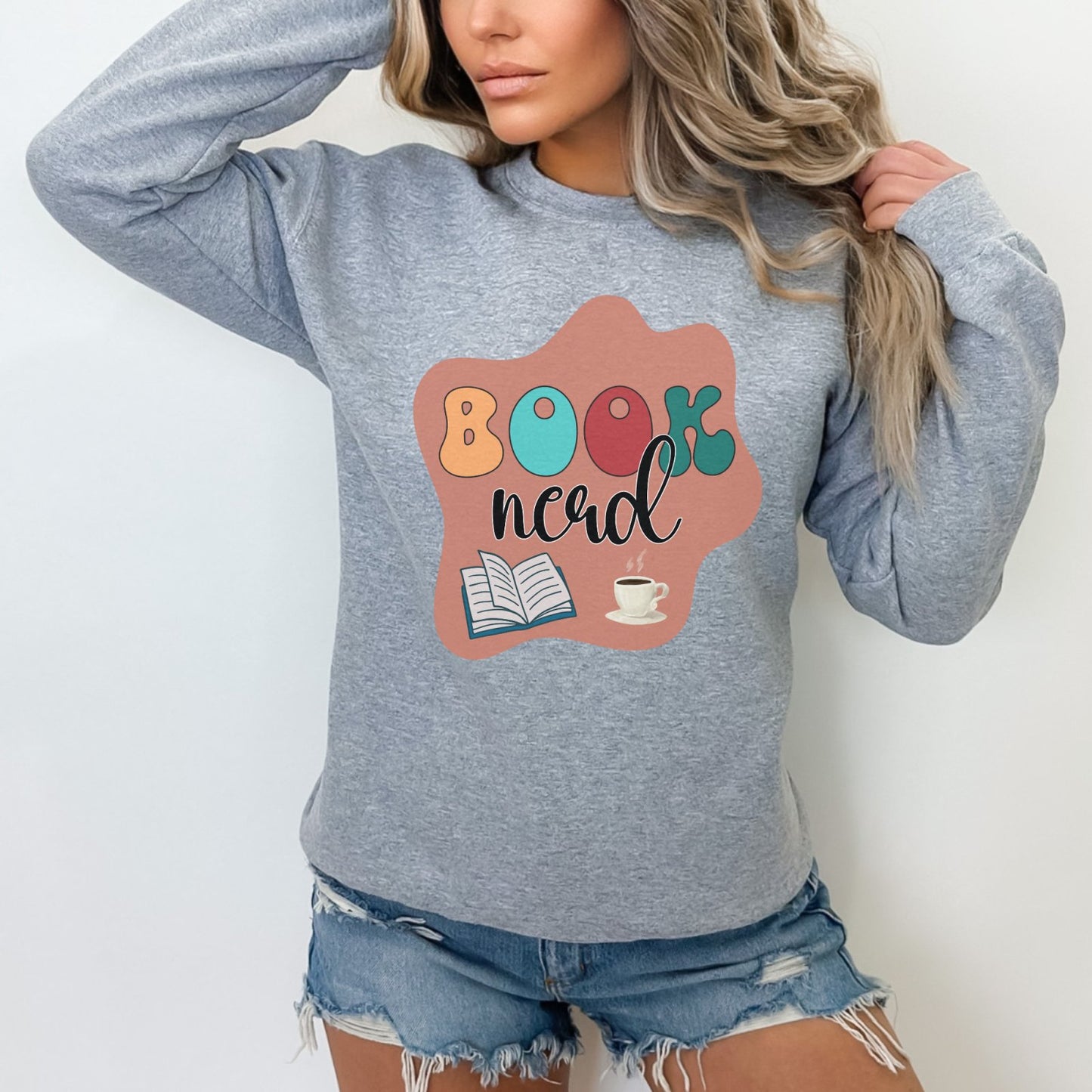 Booknerd | Crewneck Sweatshirt - BookishBliss 