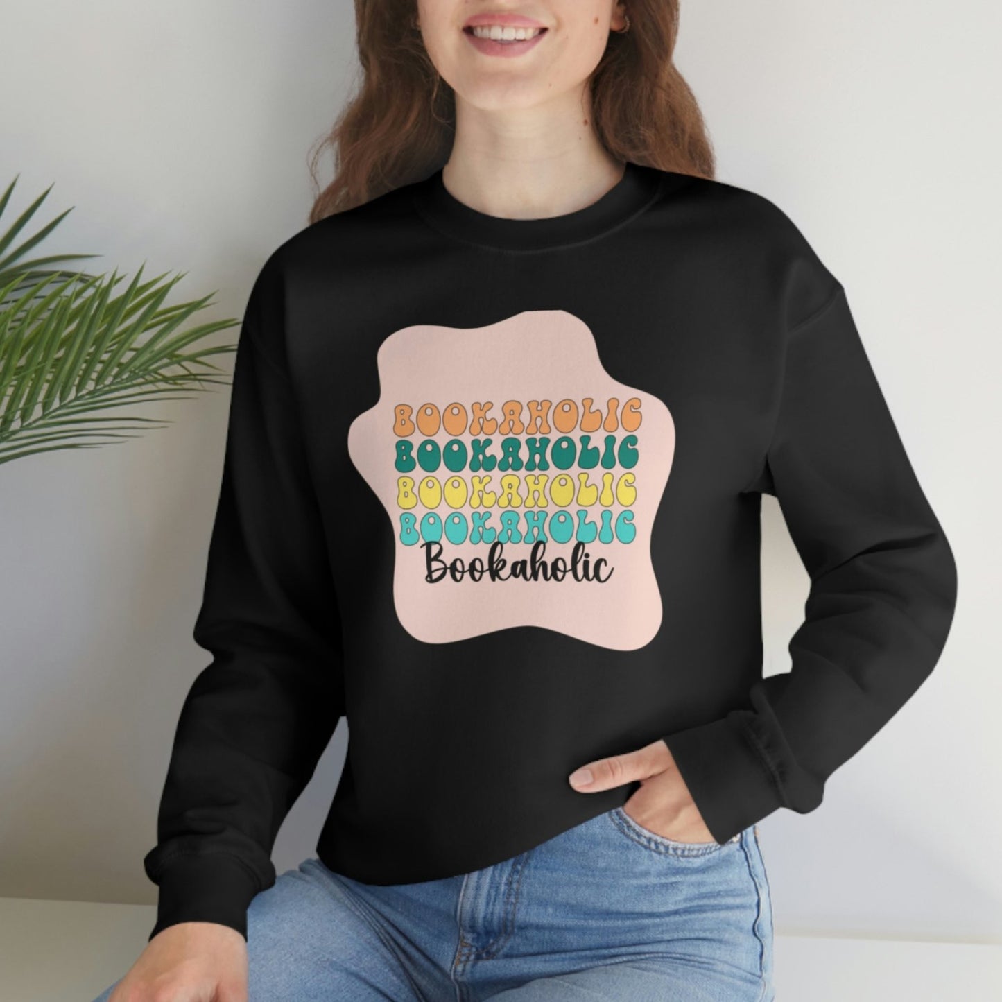 Bookaholic | Crewneck Sweatshirt - BookishBliss 