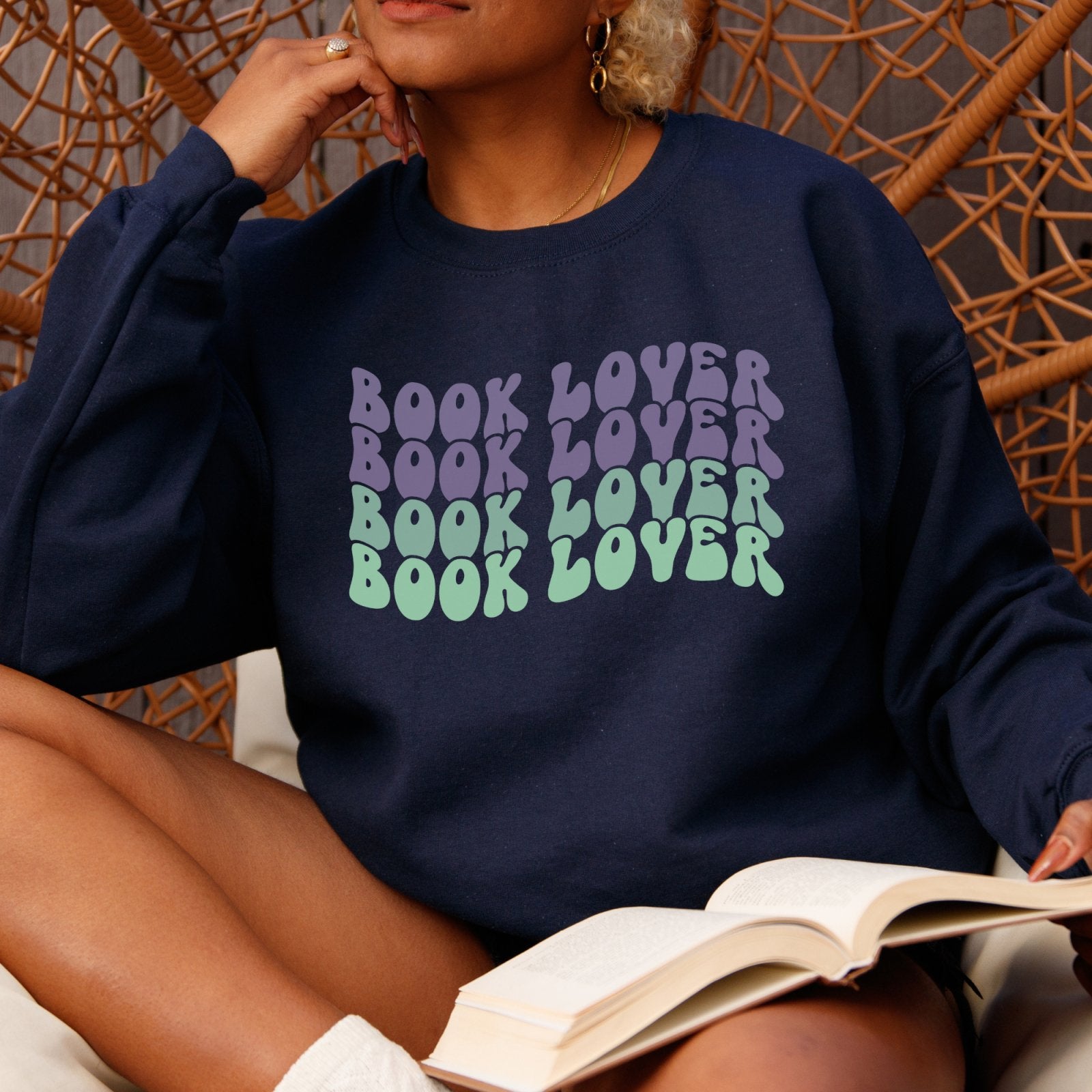 Book Lover | Crewneck Sweatshirt - BookishBliss 