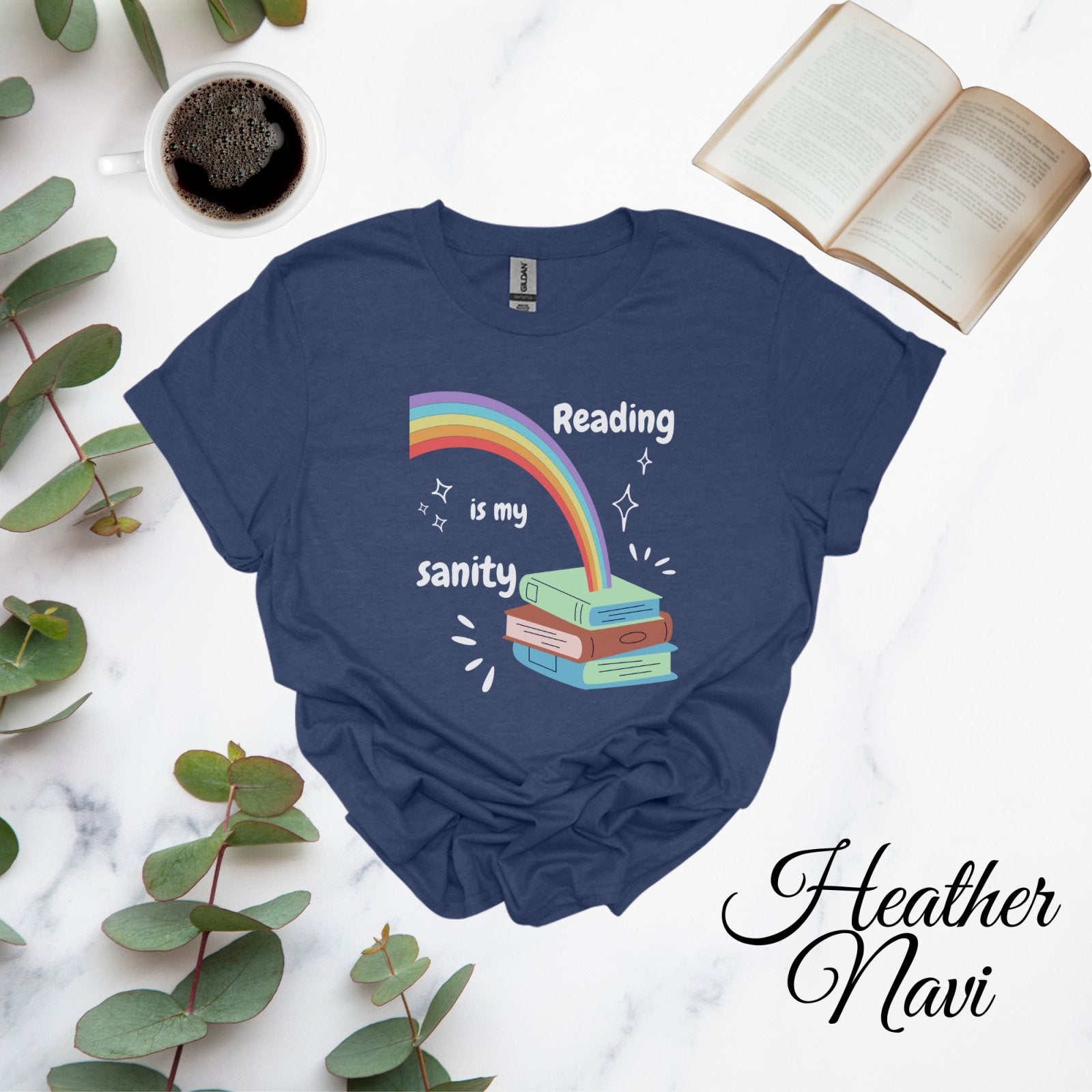 Reading is my Sanity T-Shirt - BookishBliss 