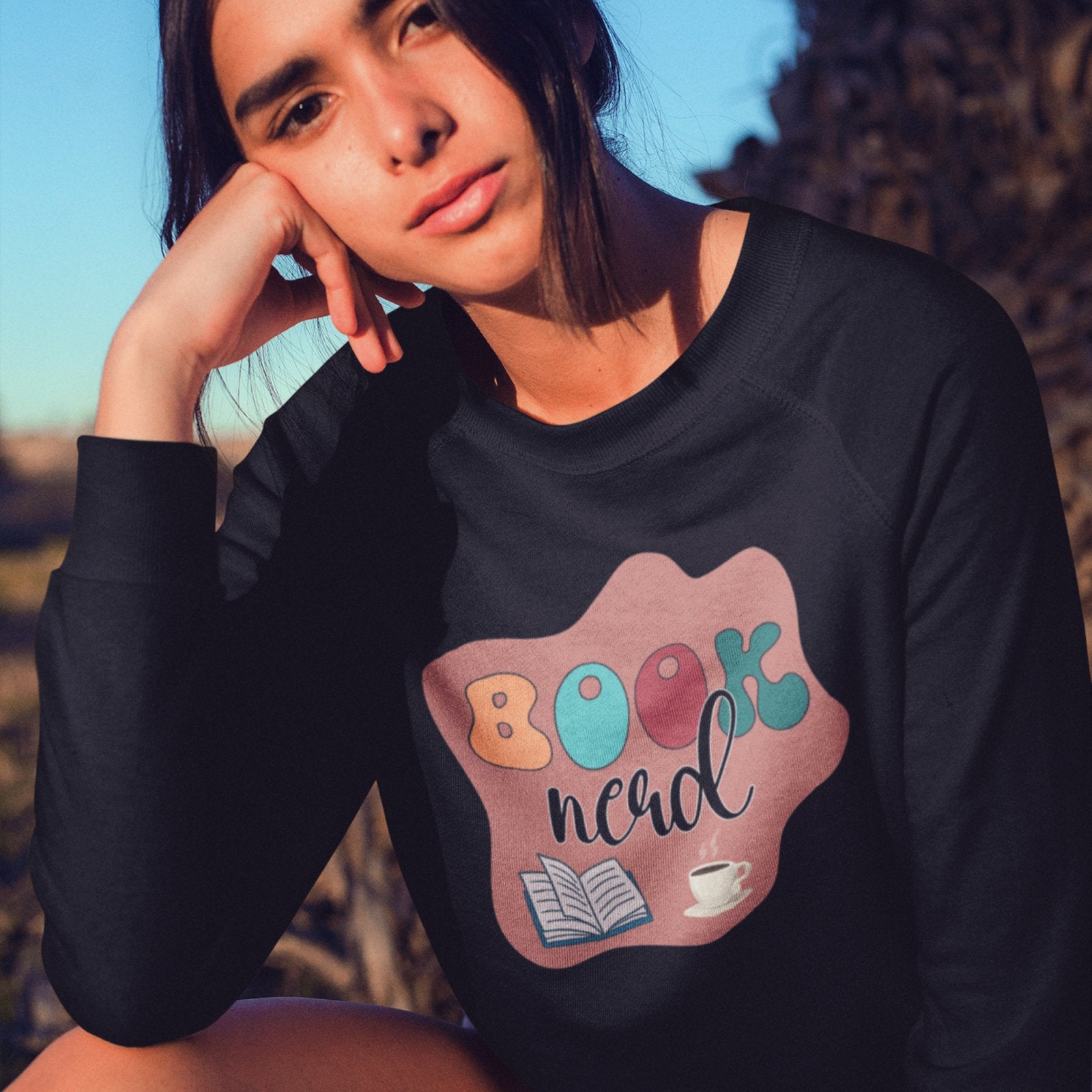 Booknerd | Crewneck Sweatshirt - BookishBliss 