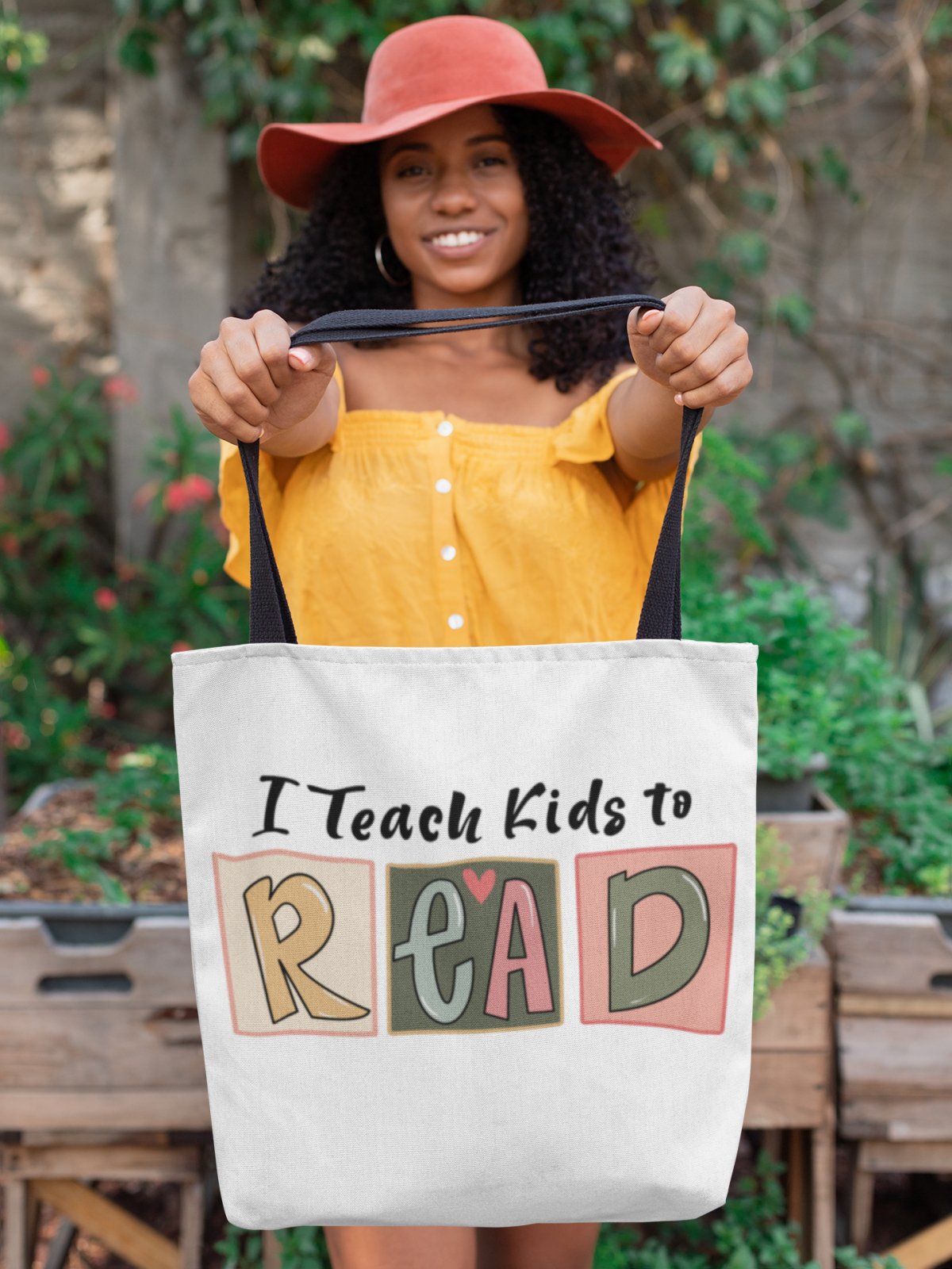 I Teach Kids To Read | Tote Bag - BookishBliss 