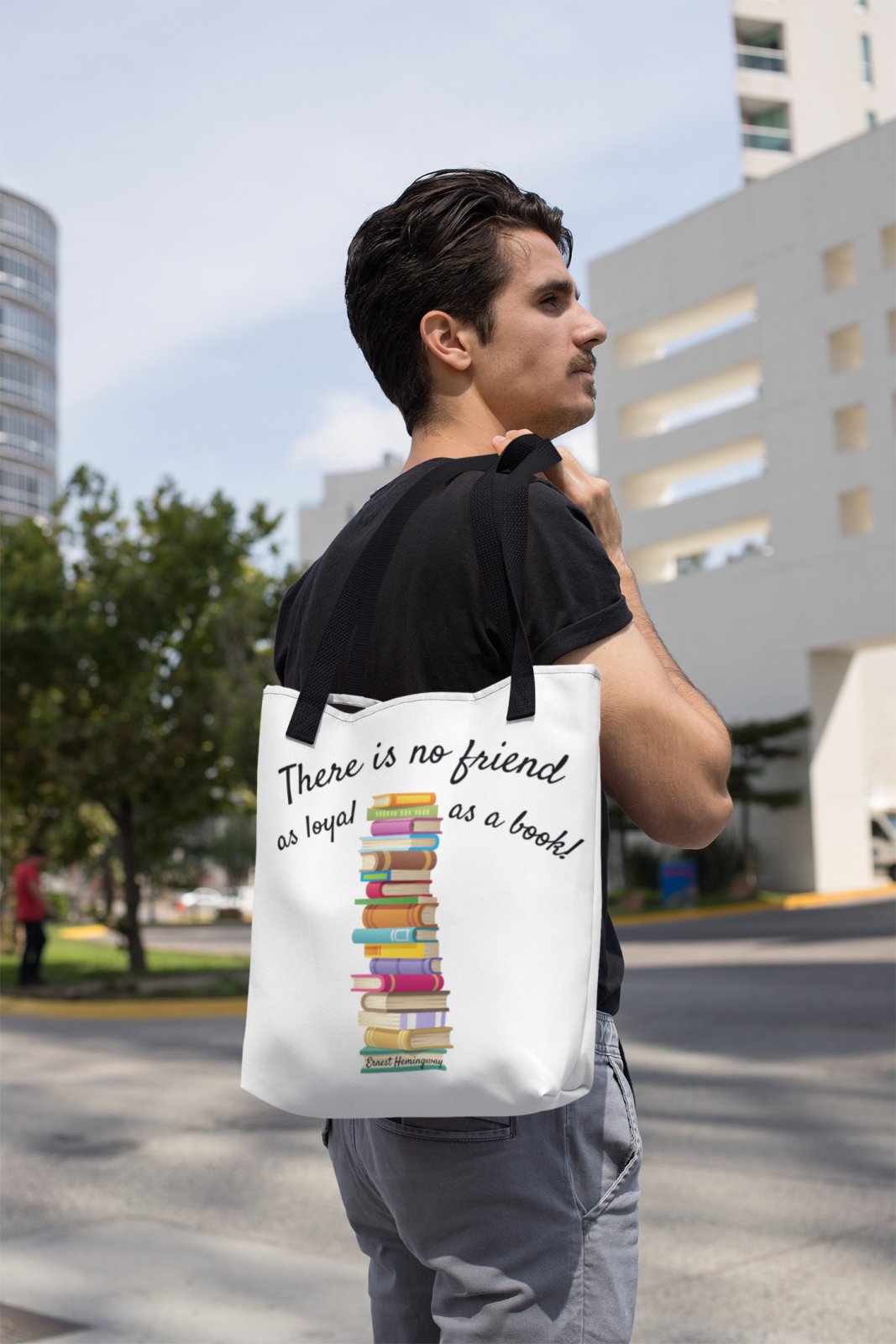 There Is No Friend As Loyal As A Book | Tote Bag - BookishBliss 