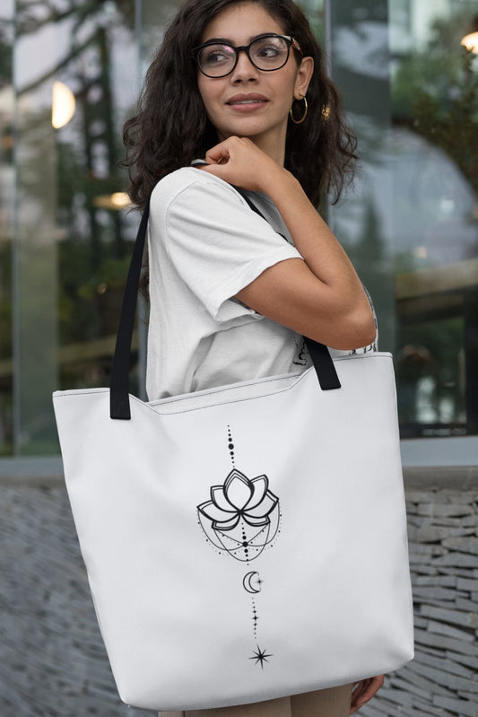 Lily, Stars, Moon | Tote Bag - BookishBliss 