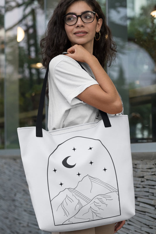 Wanderlust Window | Tote Bag - BookishBliss 