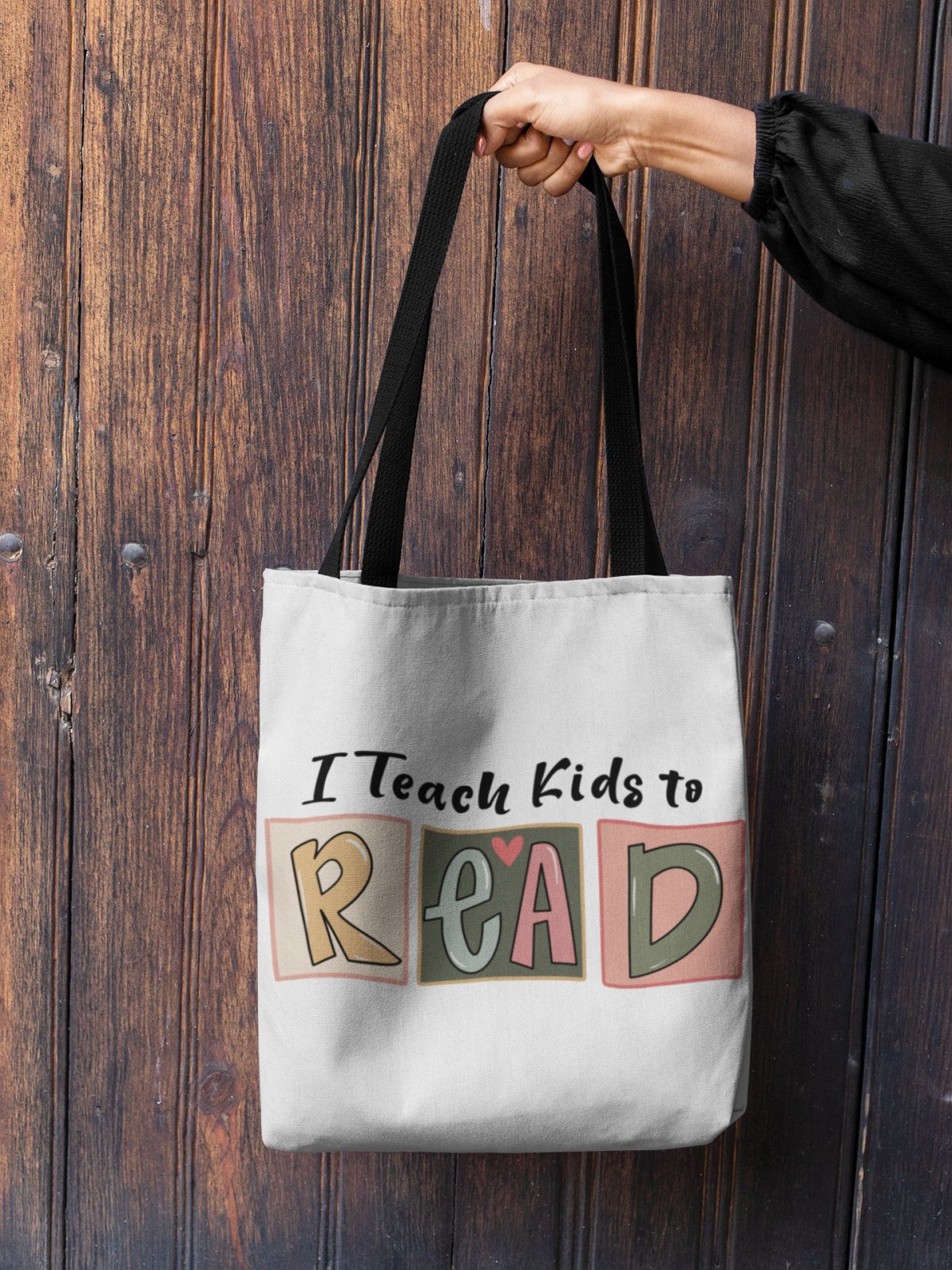 I Teach Kids To Read | Tote Bag - BookishBliss 