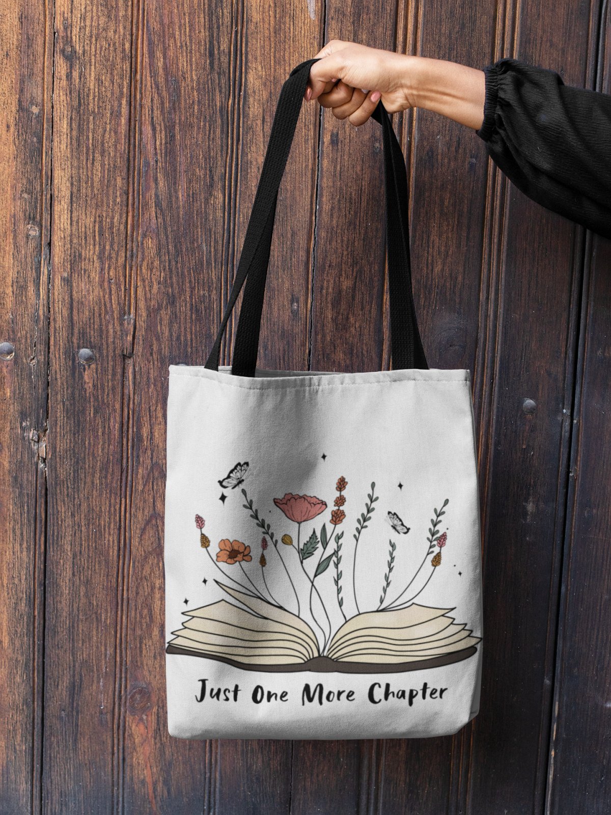 Just One More Chapter | Tote Bag - BookishBliss 