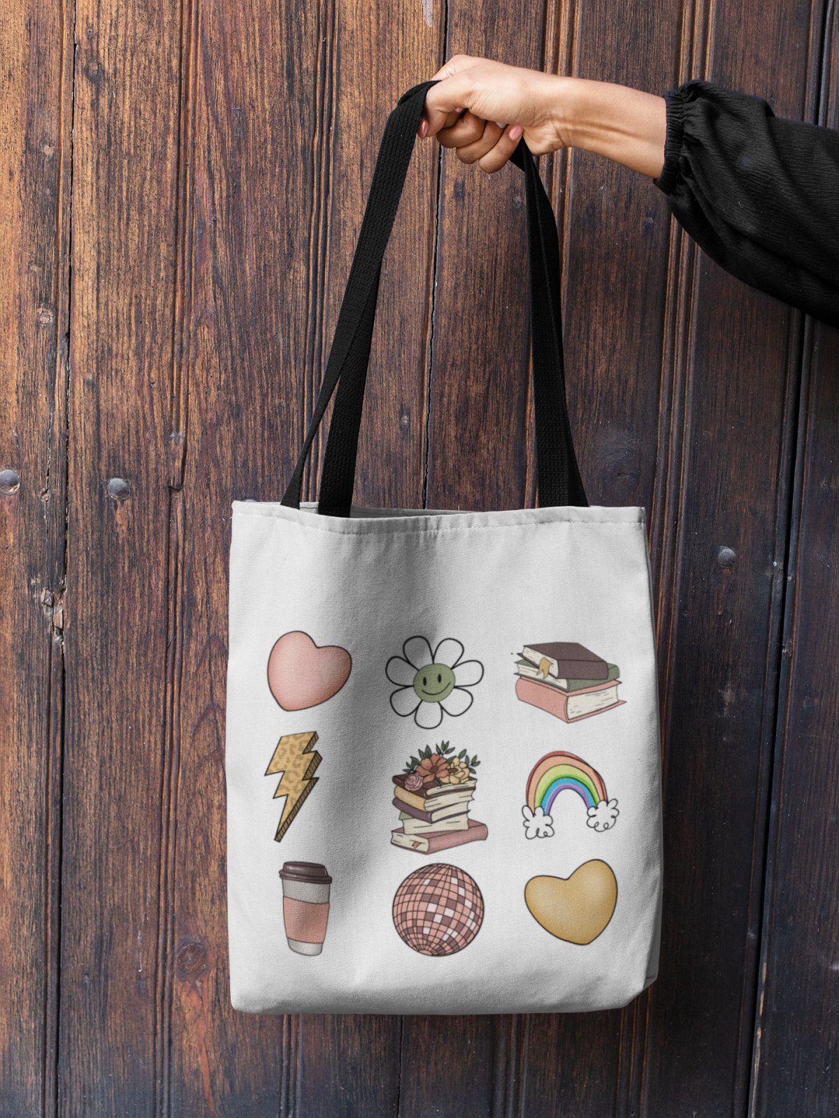 Coffee Lover Book Enthusiast | Tote Bag - BookishBliss 