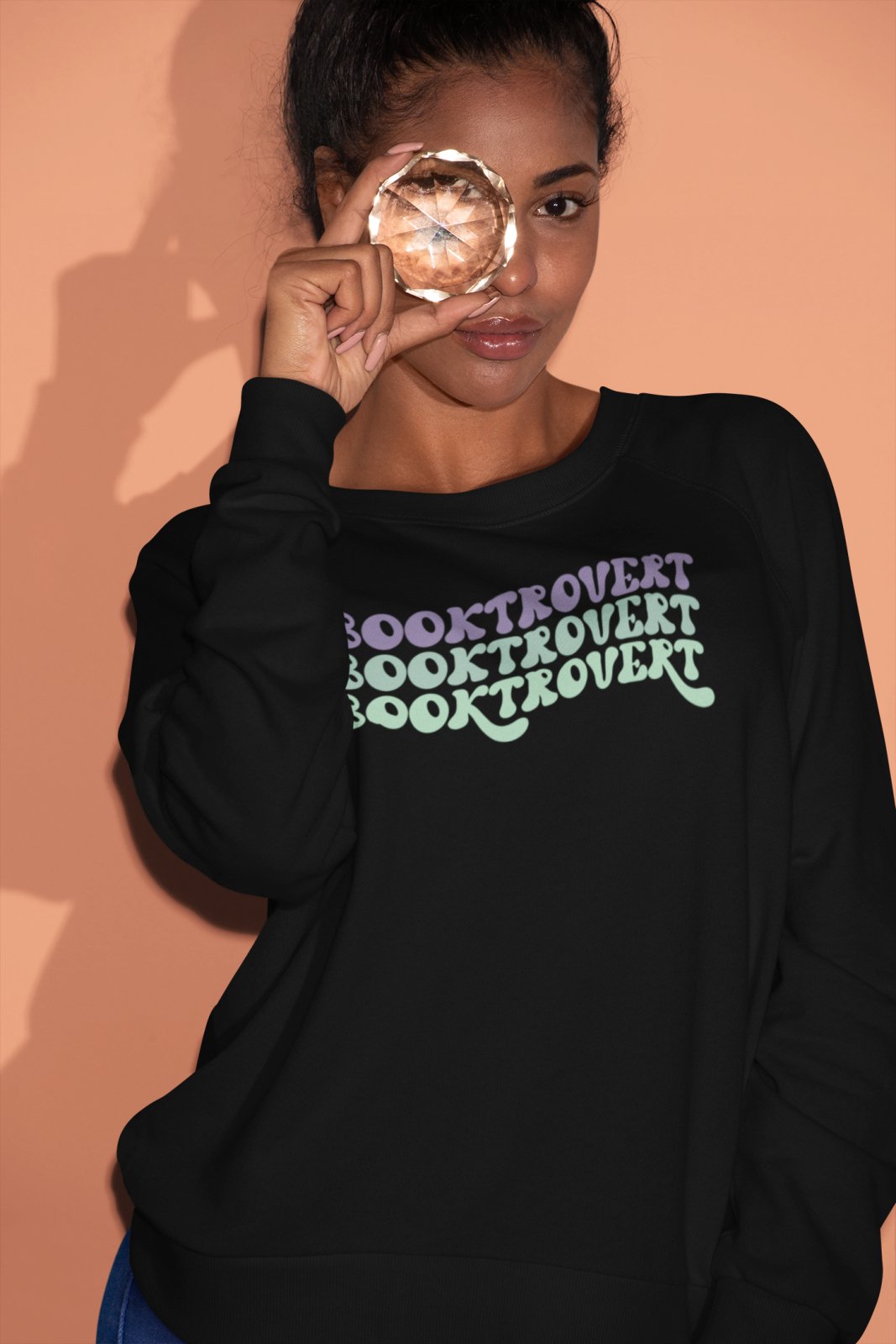 Booktrovert | Crewneck Sweatshirt - BookishBliss 