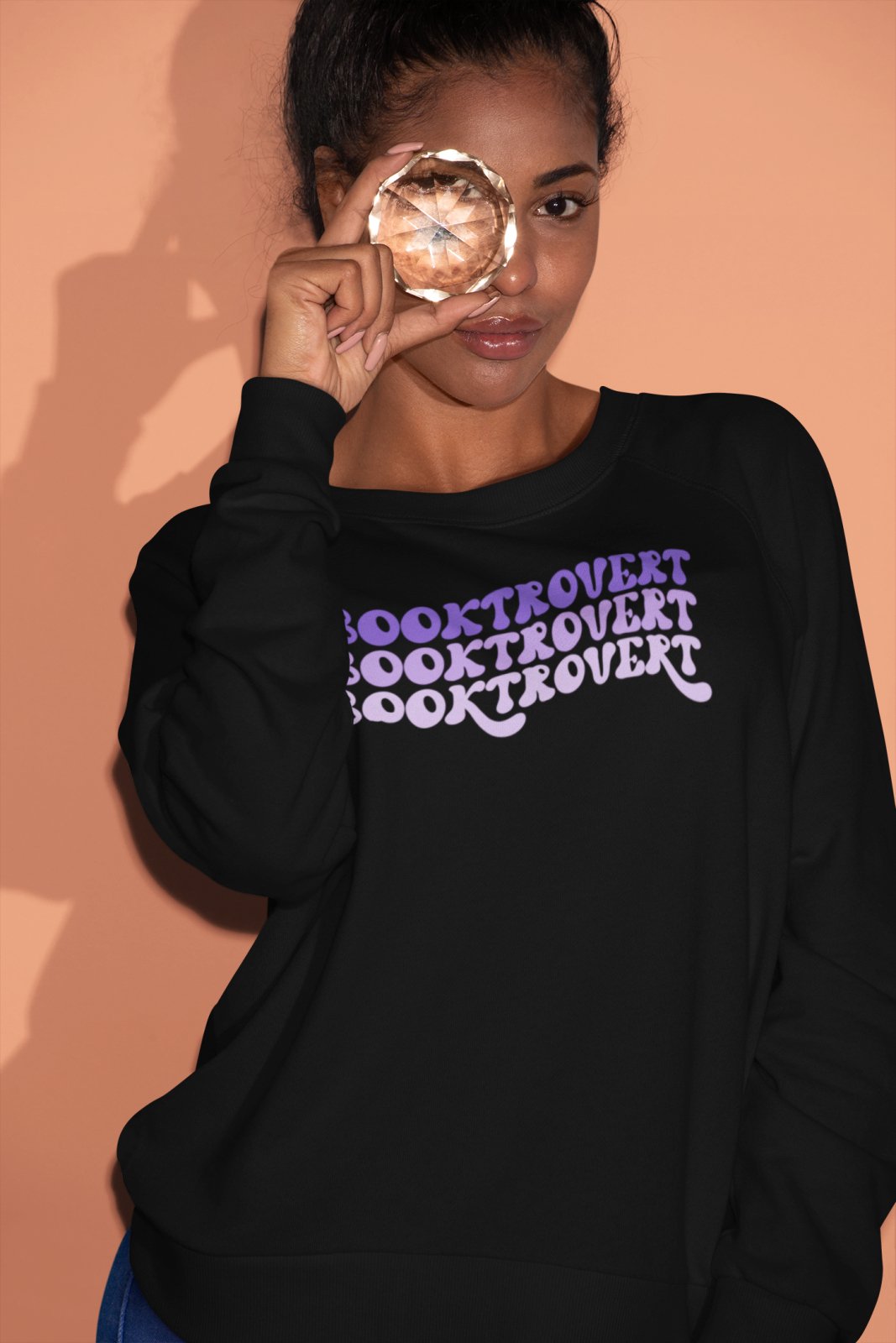 Booktrovert | Crewneck Sweatshirt - BookishBliss 