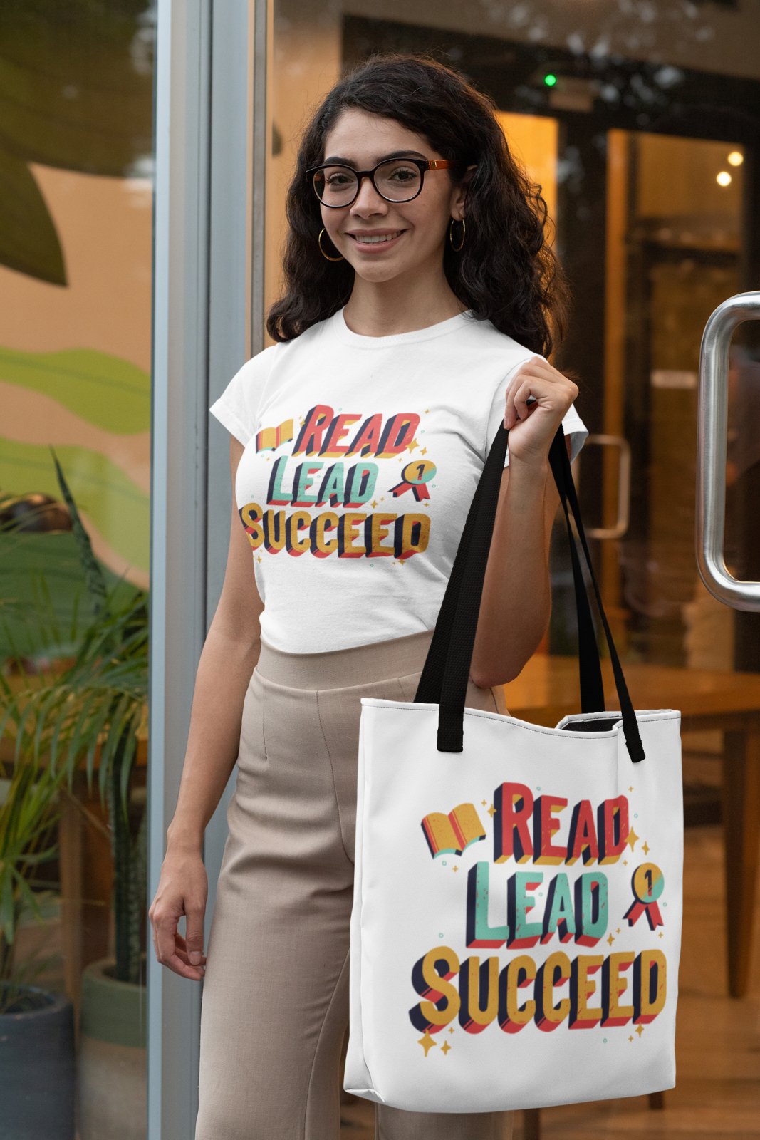 Read Lead Succeed | Tote Bag - BookishBliss 