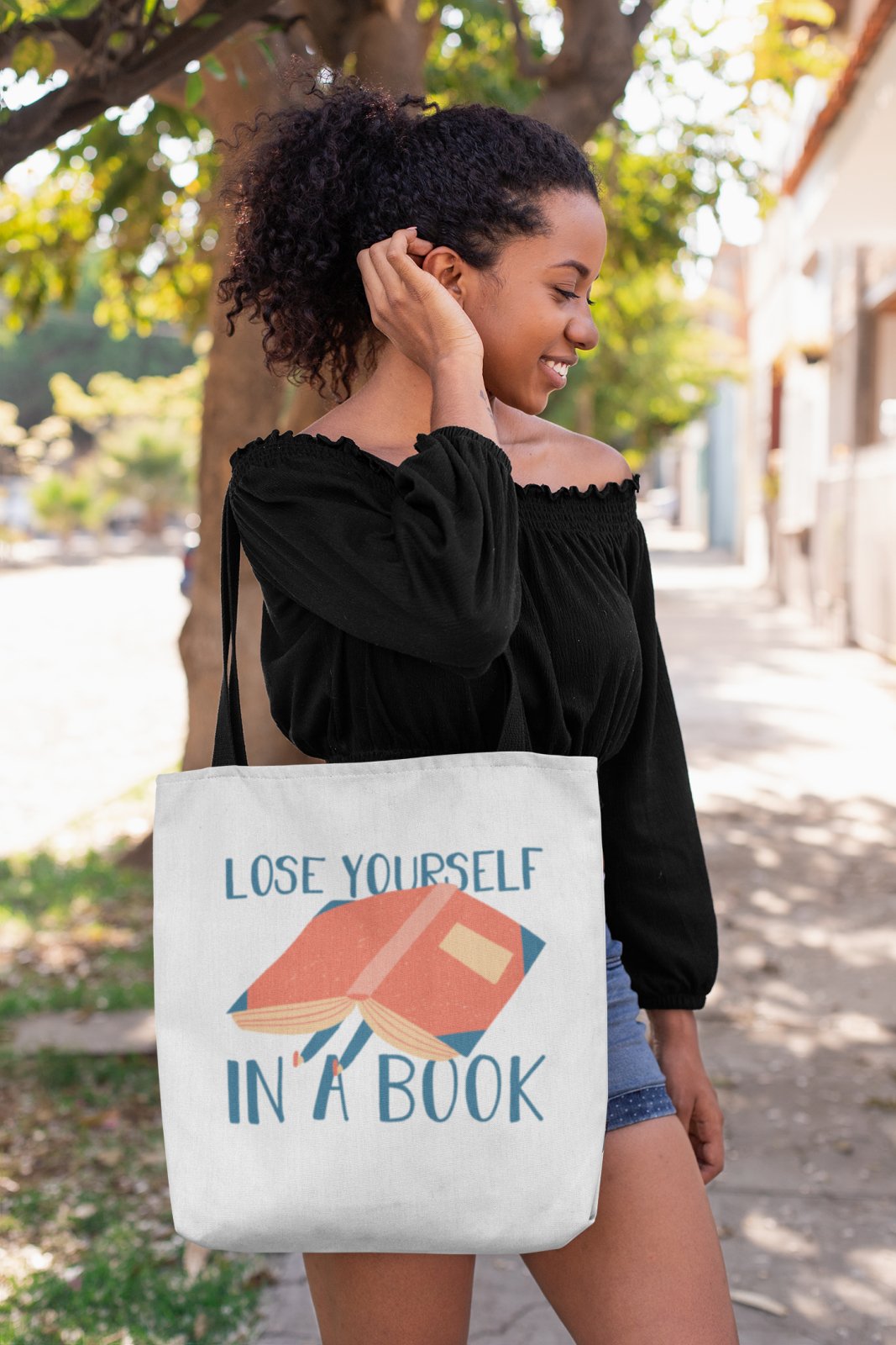 Lose Yourself In A Book | Tote Bag - BookishBliss 