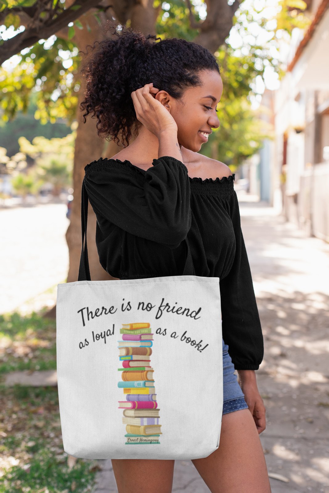 There Is No Friend As Loyal As A Book | Tote Bag - BookishBliss 