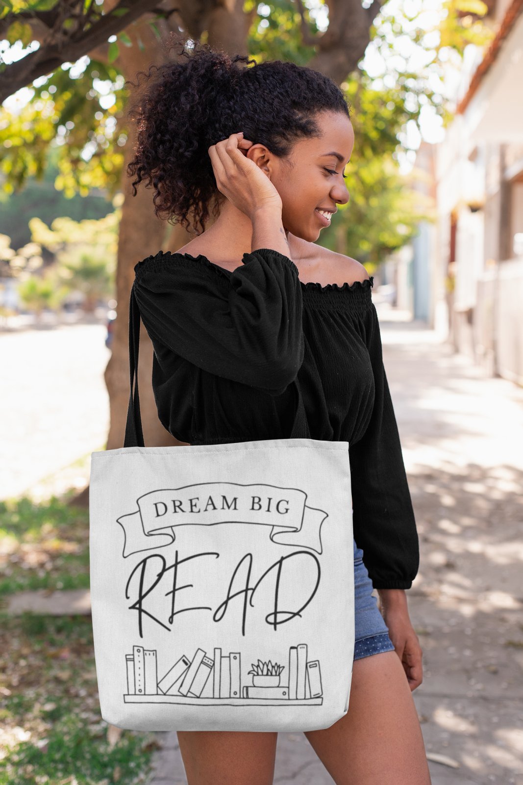 Dream Big, Read | Tote Bag - BookishBliss 